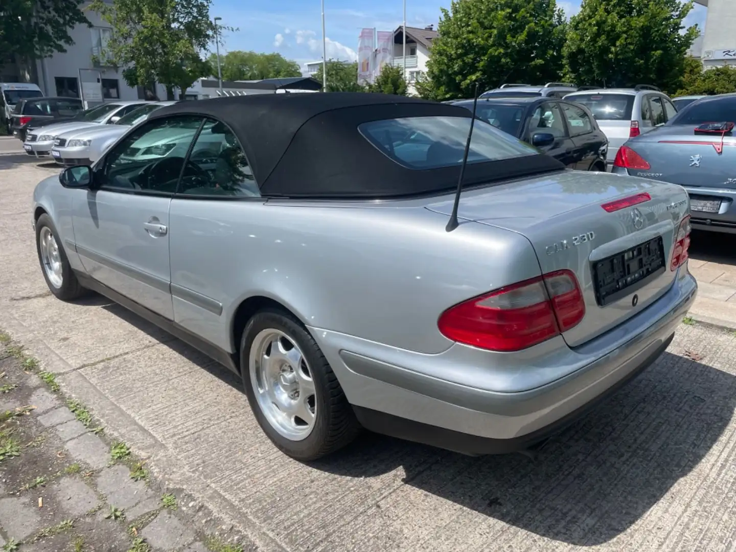 Mercedes-Benz CLK 230 K CABRIO ALU KLIMA SERVICE + TÜV NEU !!! Silber - 2