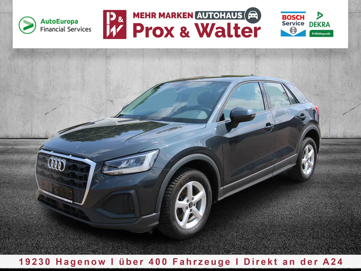 Audi Q2 35 1.5 TFSI 7-S-tronic LED+NAVI+ALU+ALARM Gris - 2