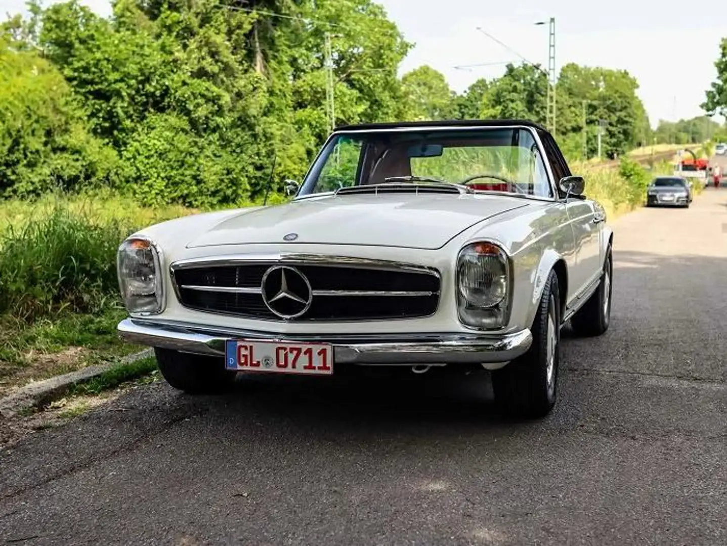 Mercedes-Benz 230 Mercedes Benz W 113 230 SL Wit - 1
