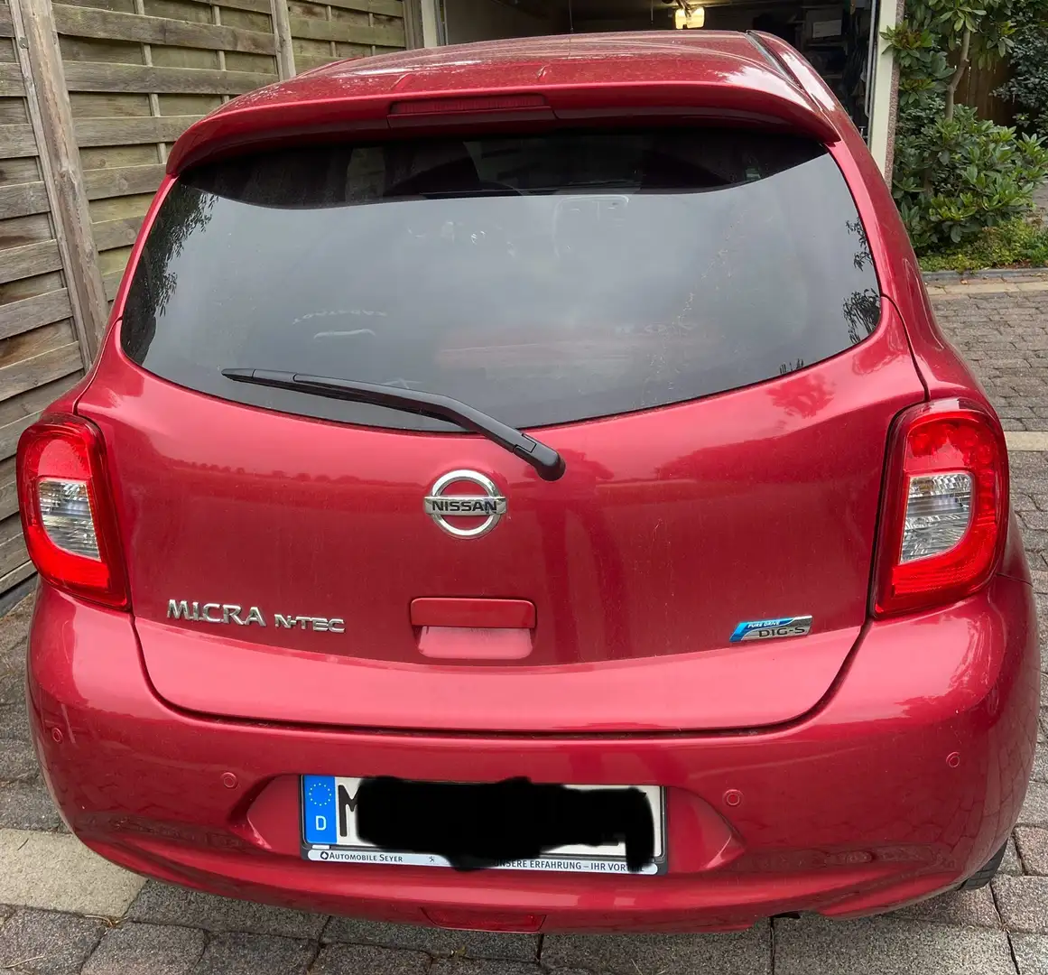 Nissan Micra Micra 1.2 DIG-SN-TEC Red - 2