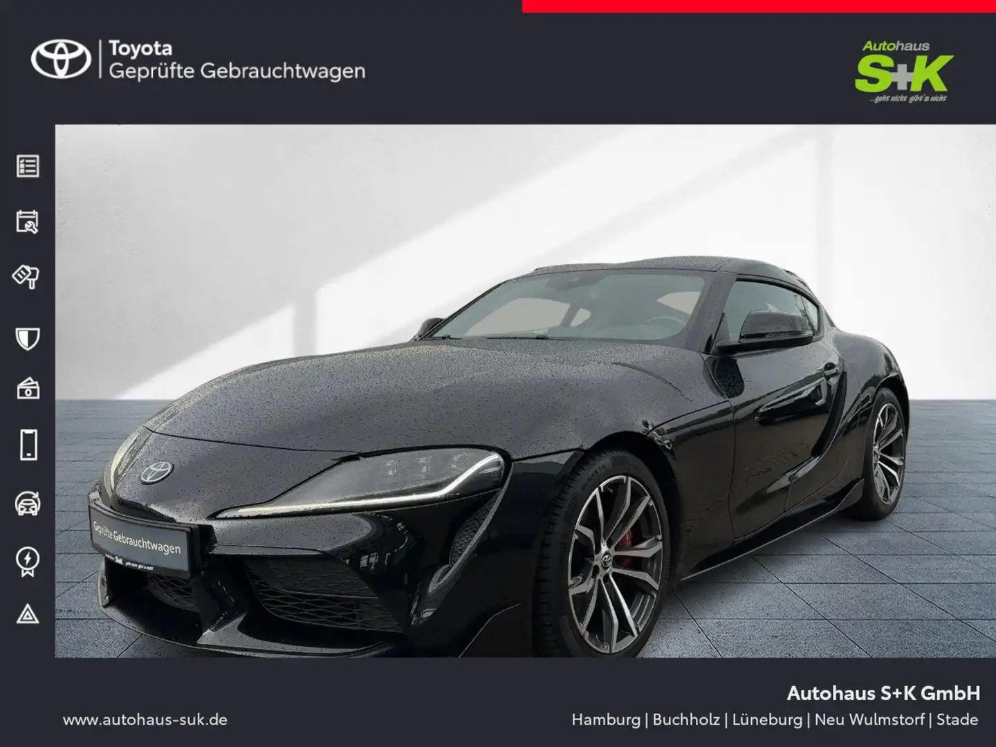Toyota Supra GR Supra 2.0 Dynamic*SHZ*NAVI*KAMERA*LEDER* Schwarz - 1