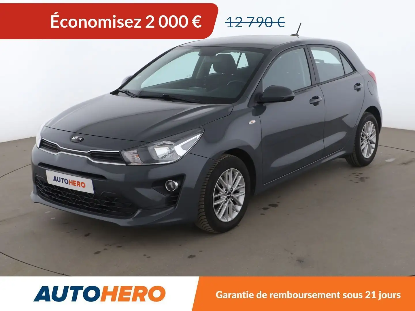 Kia Rio 1.0 T-GDi ISG Active Šedá - 1