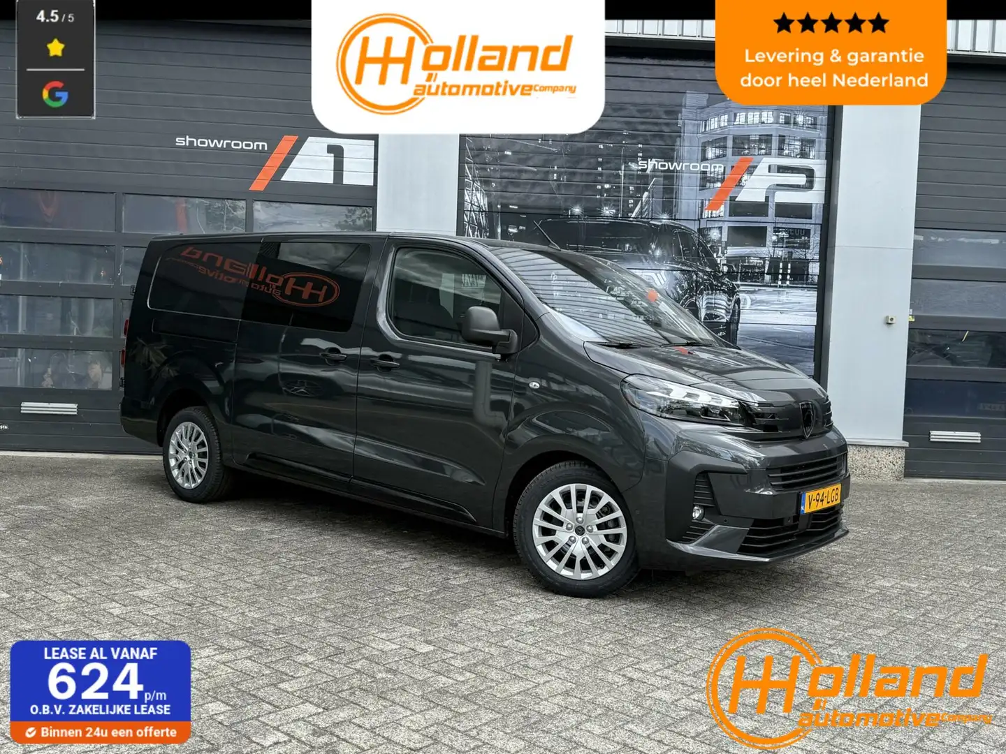 Peugeot Expert Bestel 2.0 BlueHDi 180 S&S L3 DC DEMO Grijs - 1