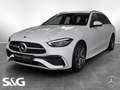 Mercedes-Benz C 180 T AMG TOTWINKEL+360°+MEMORY+DISTRONIC+18" Weiß - thumbnail 1