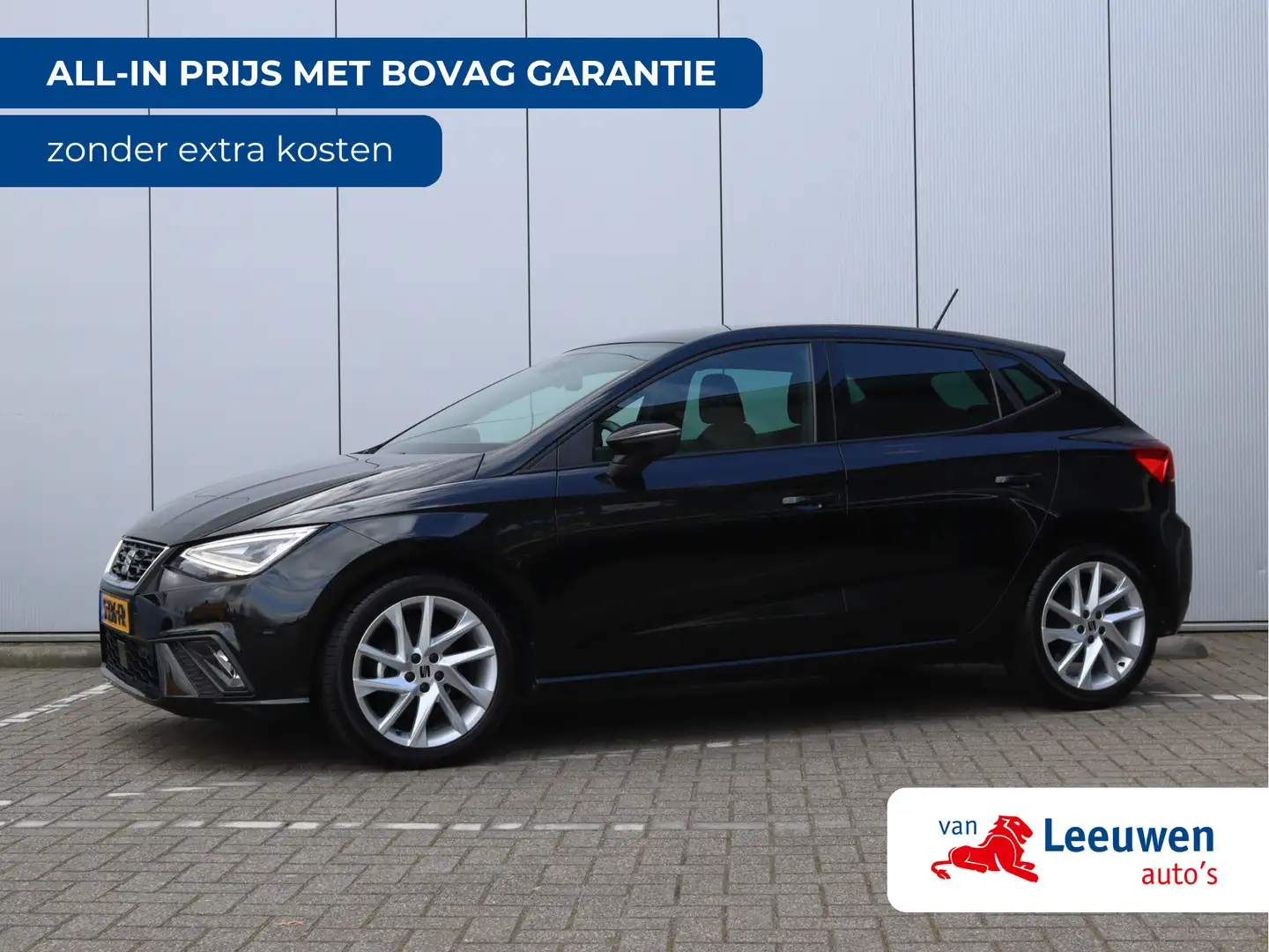 SEAT Ibiza 1.0 EcoTSI FR | Beats Audio | LED | 17'' | DAB | O Zwart - 1