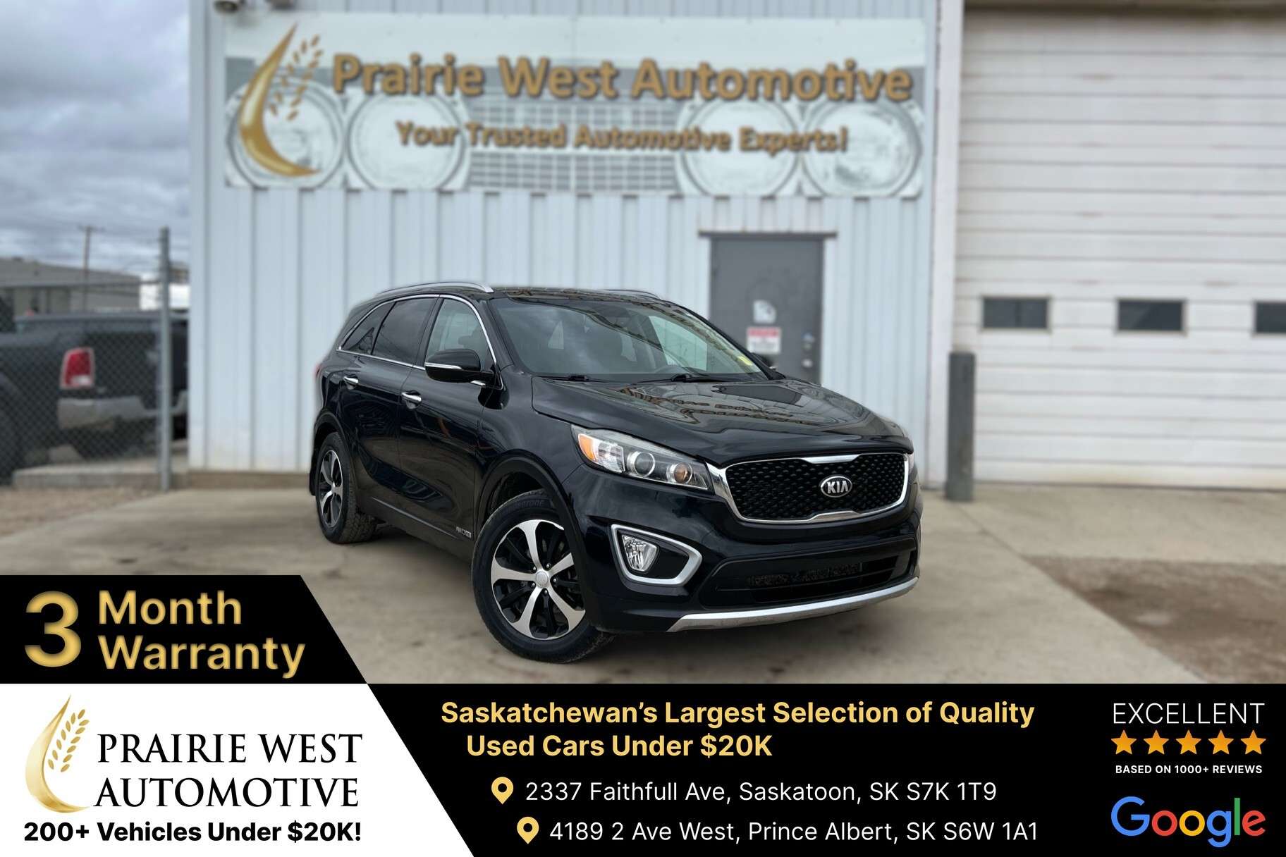2018 Kia Sorento EX | Remote Start | Power Tailgate