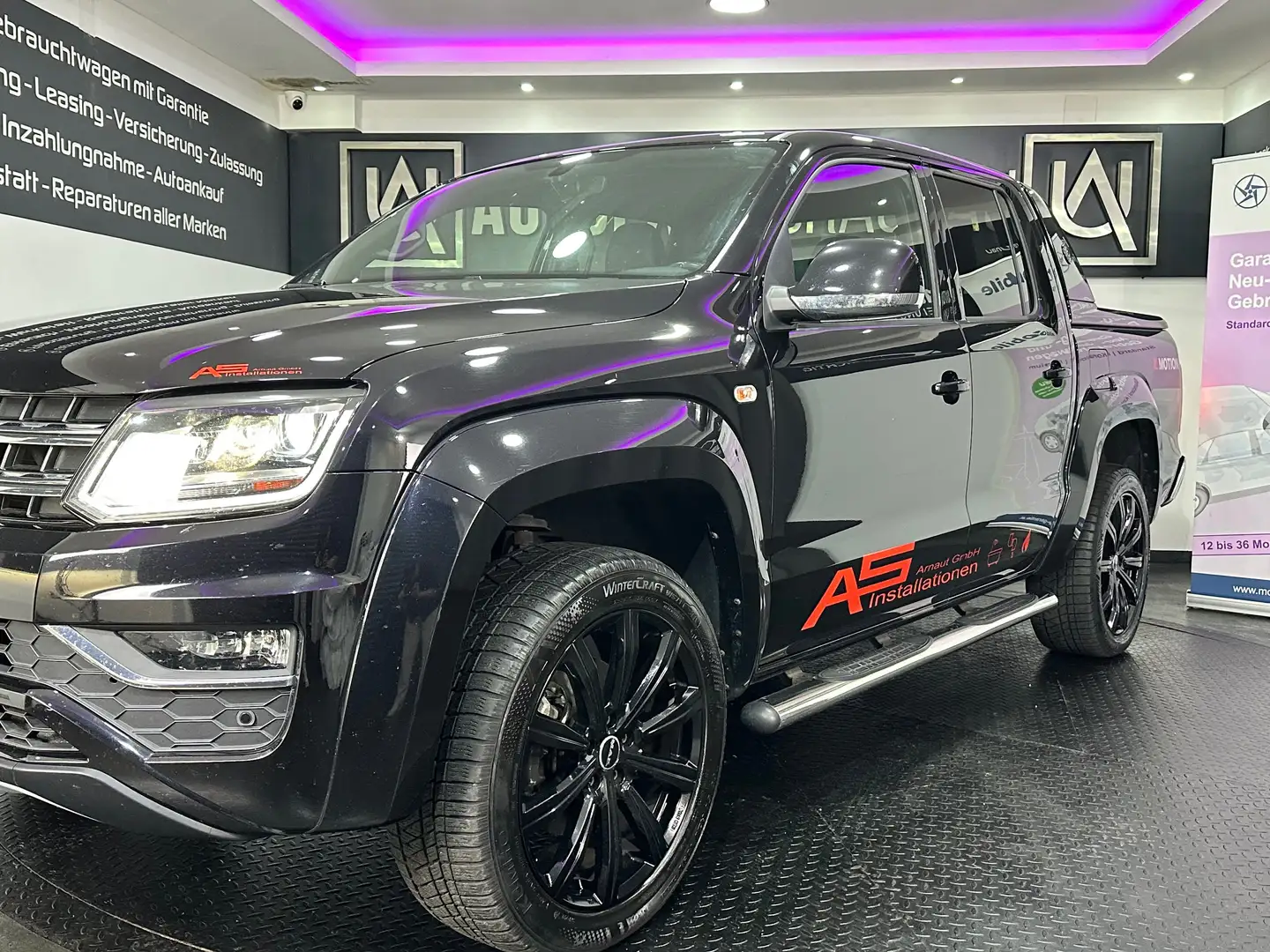 Volkswagen Amarok Aventura DoubleCab 4Motion Aut. *KAMERA*TEMPO* Noir - 2