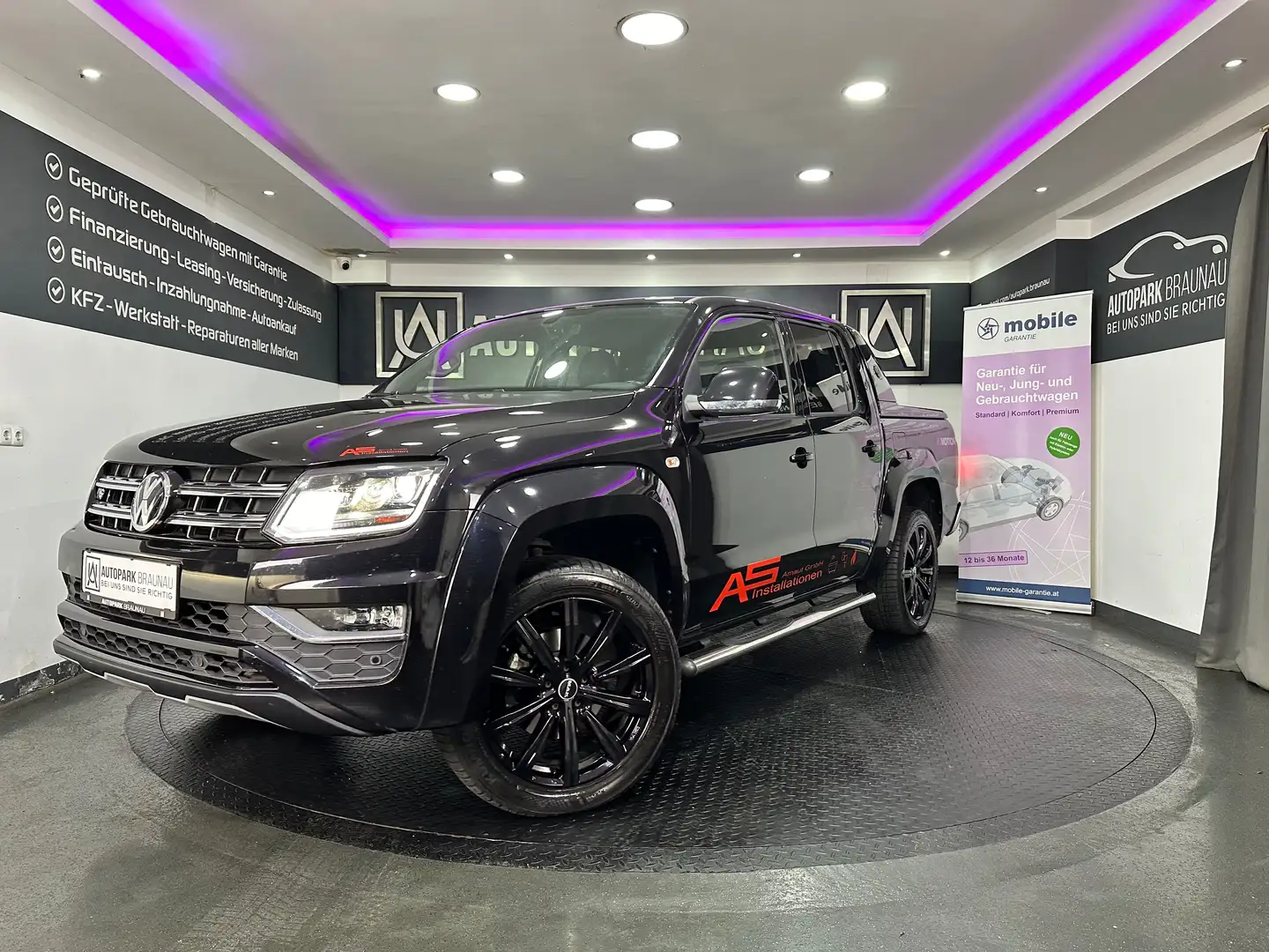 Volkswagen Amarok Aventura DoubleCab 4Motion Aut. *KAMERA*TEMPO* Noir - 1