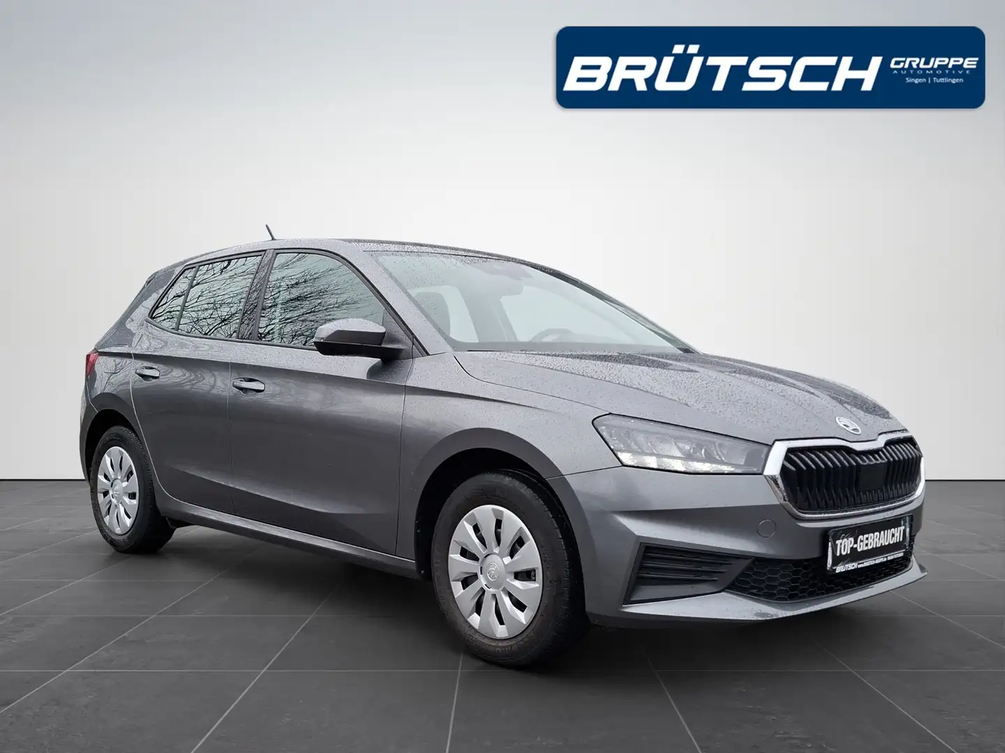 Skoda Fabia 1.0 MPI Active KLIMA / LED / SITZHEIZUNG / DAB+ / Grau - 2