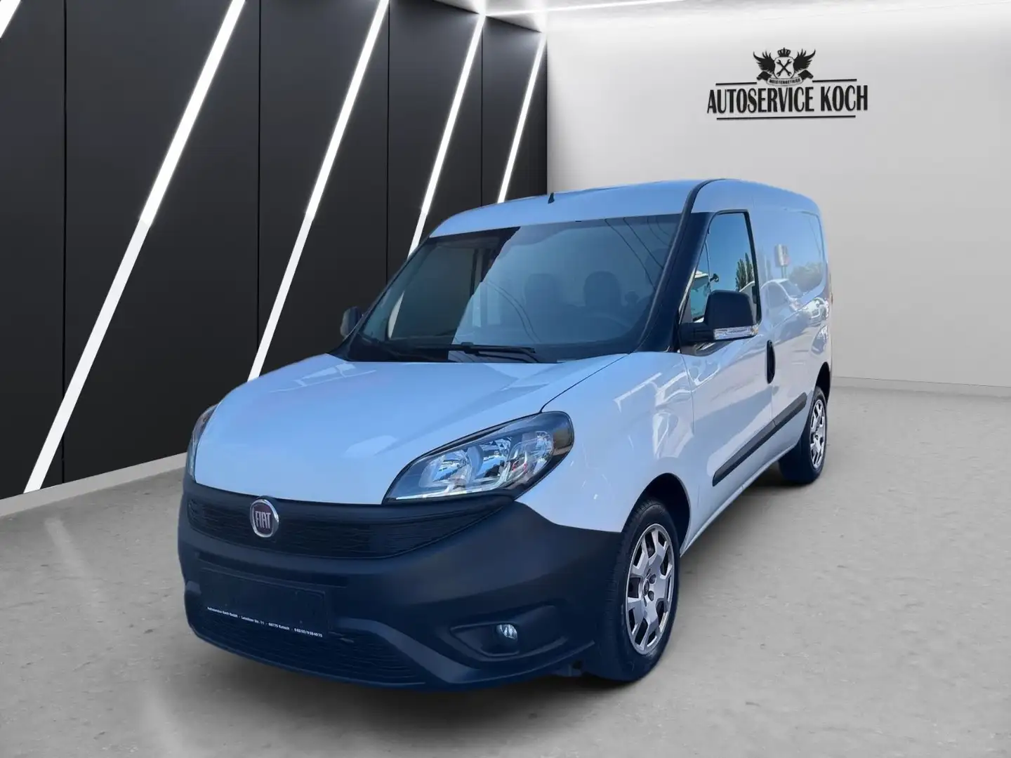 Fiat Doblo SX Kasten Finanzierung Garantie Weiß - 2