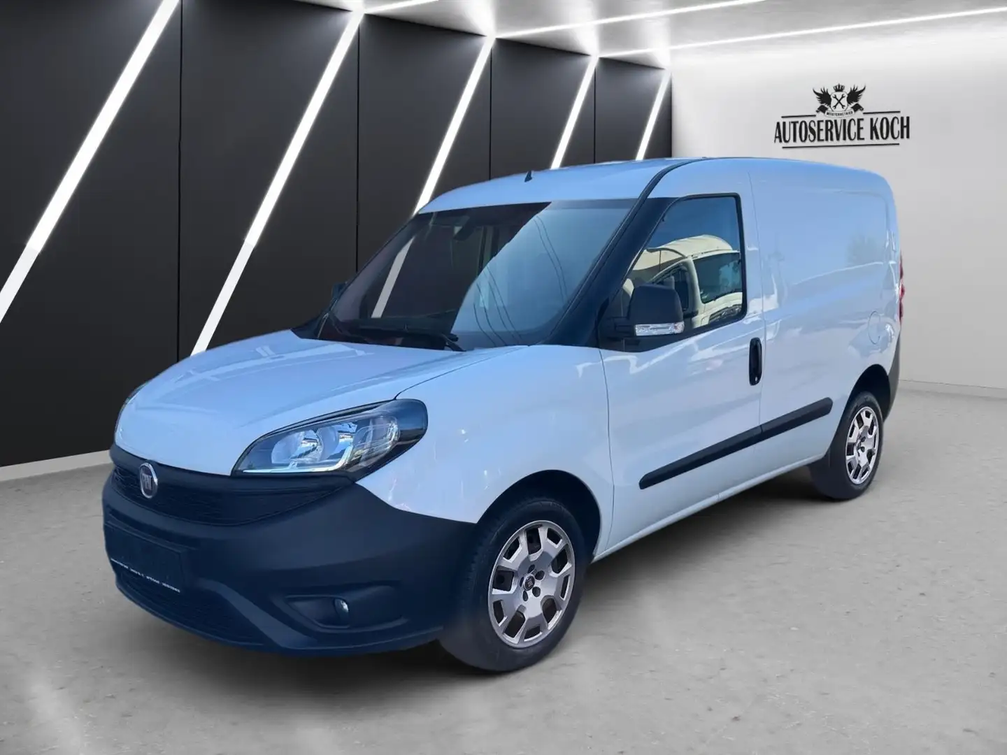 Fiat Doblo SX Kasten Finanzierung Garantie Weiß - 1