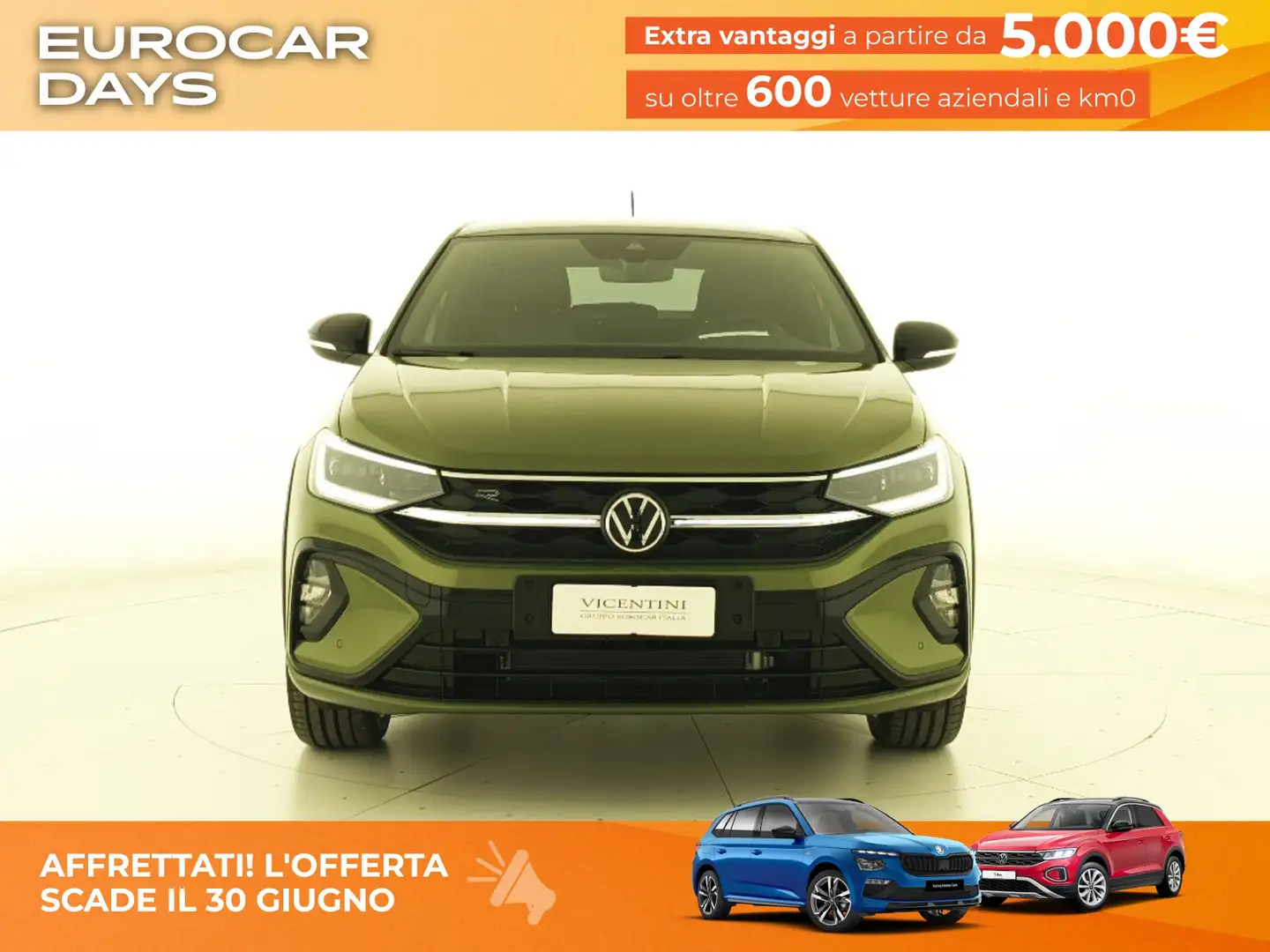 Volkswagen Taigo 1.0 tsi r-line plus 115cv dsg Verde - 2