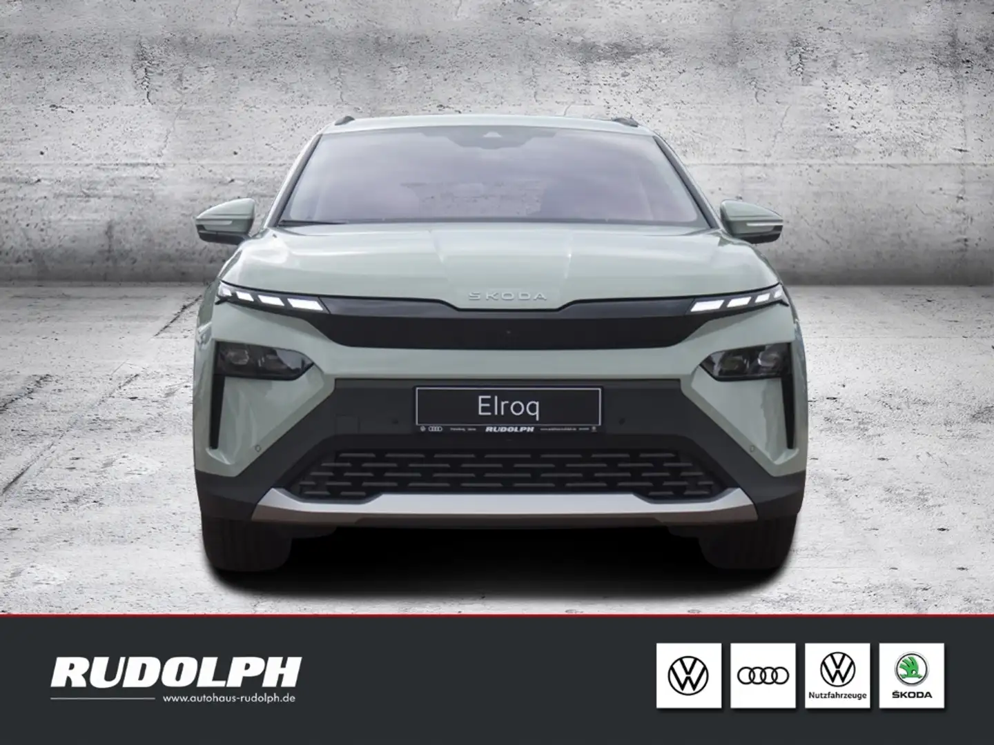 Skoda Elroq 60 Loft Alpha HUD 360 Kamera Keyless AHK Neupreis: Grün - 2