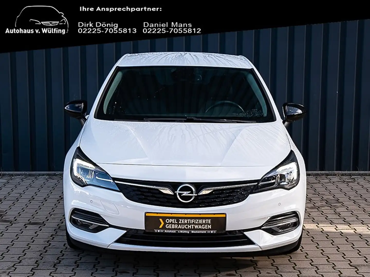 Opel Astra Lim. 5trg. Elegance +WERKSWAGEN+GARANTIE+ Blanc - 2
