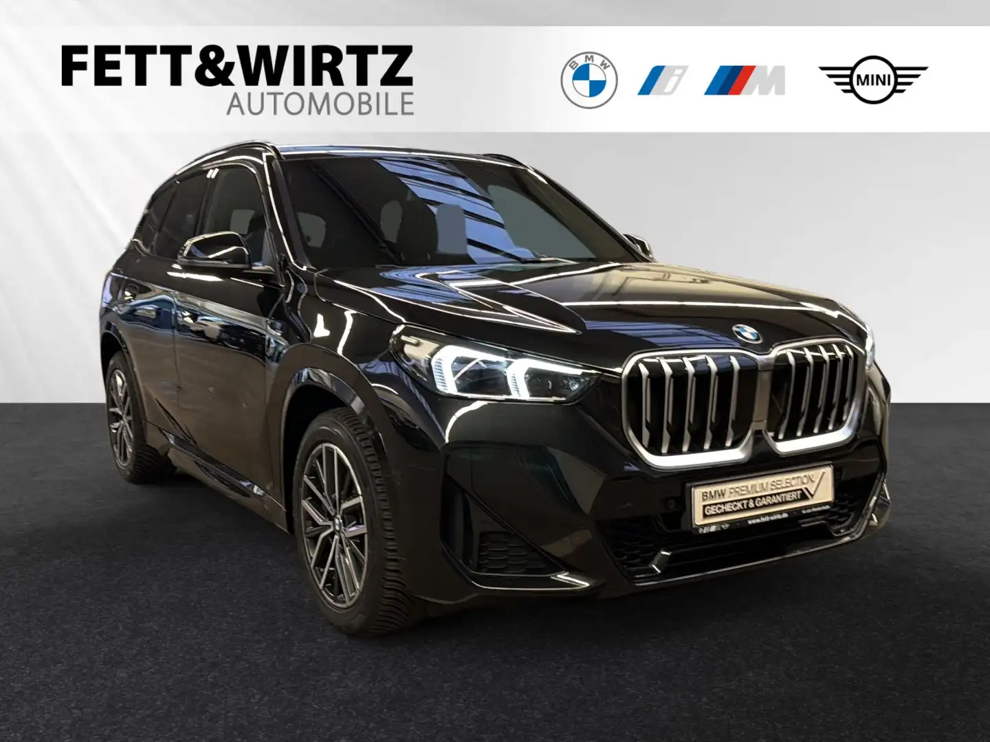 BMW X1 sDrive18i M Sport|Parkassistent|LED|Sportsitz Noir - 1