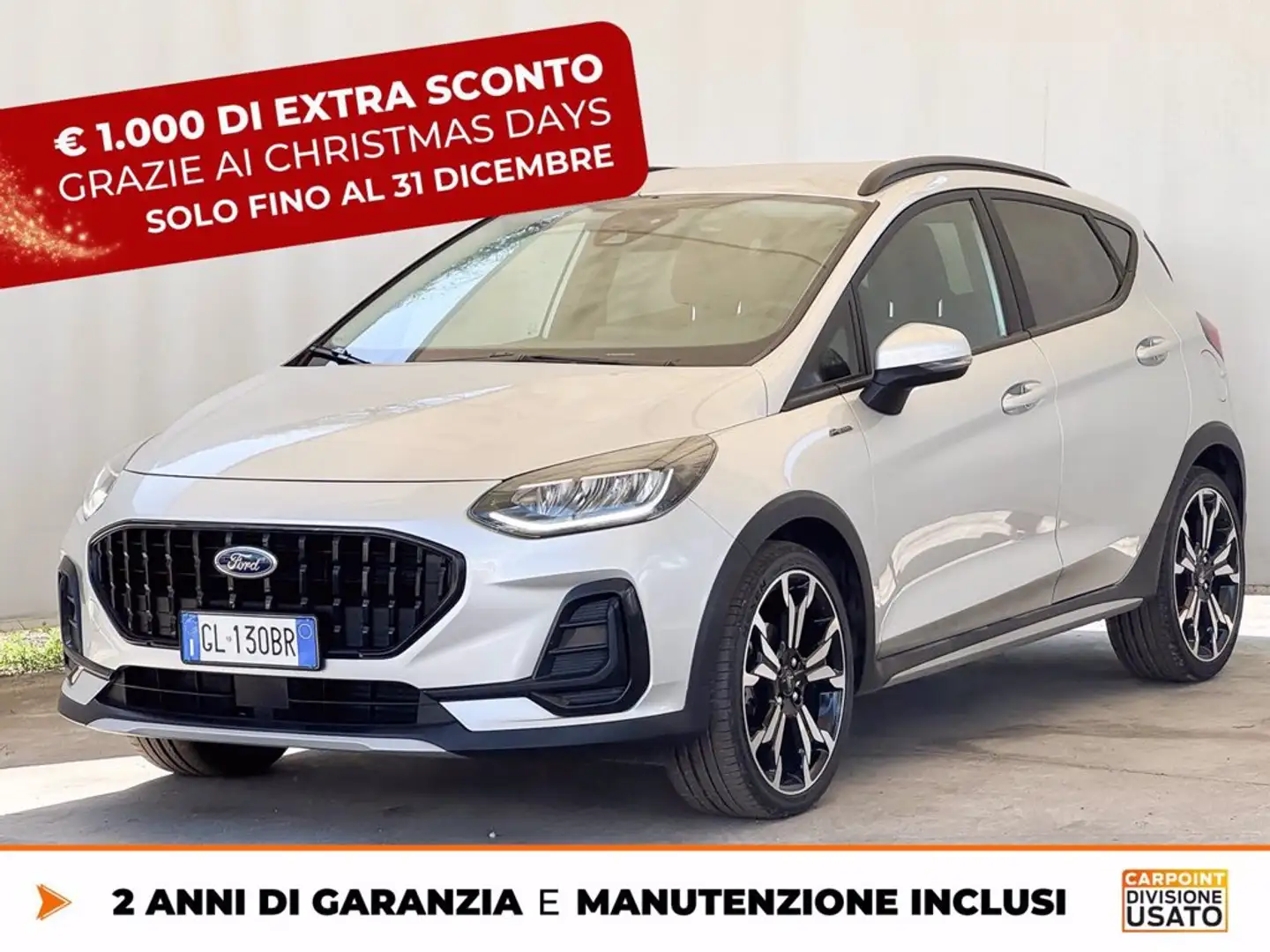 Ford Fiesta active 1.0 ecoboost h x 125cv Grigio - 1