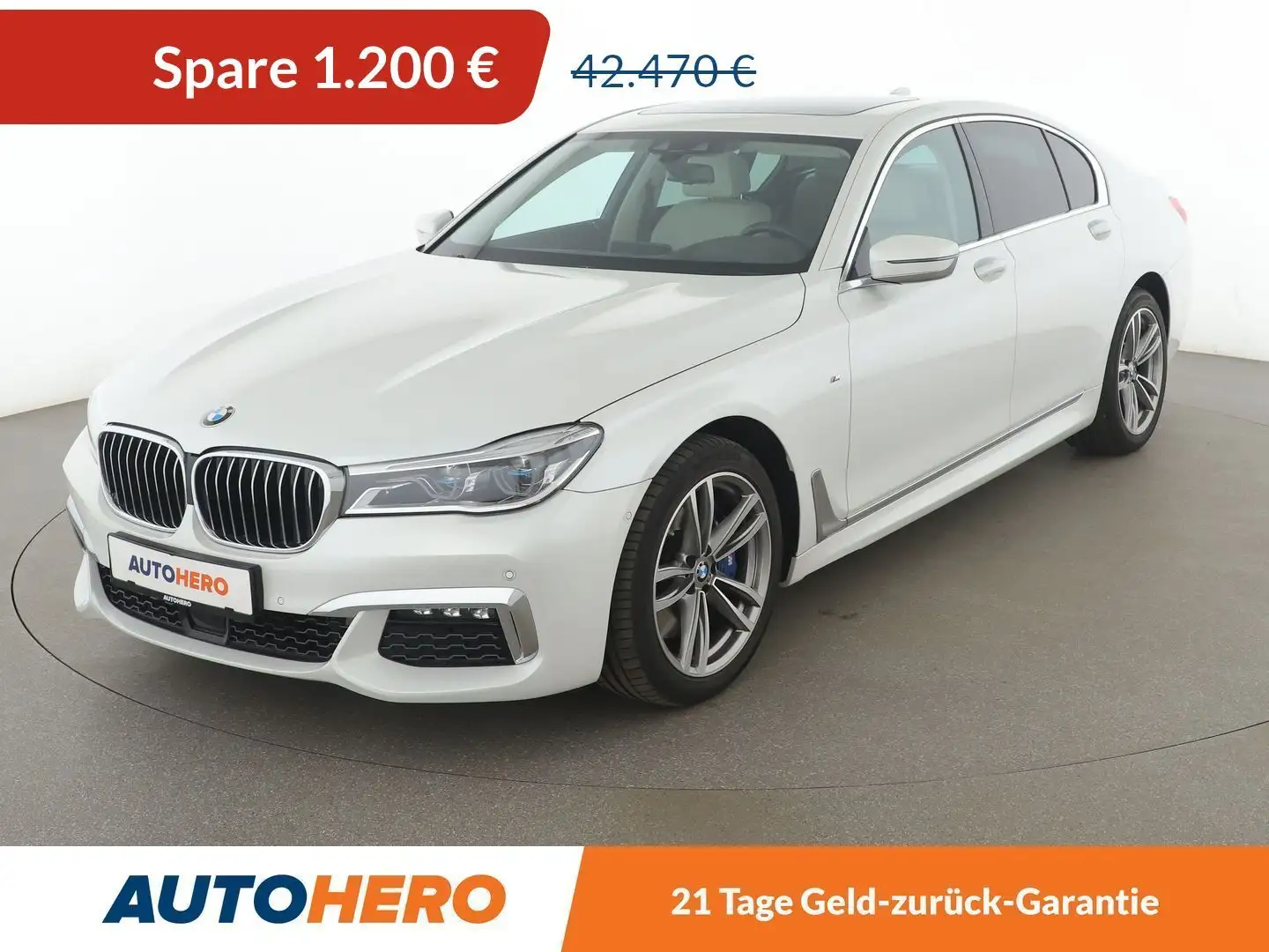 BMW 740 740i Aut.*HEAD-UP*LASER*HK*ACC*SHZ*CAM*NAVI* Beyaz - 1