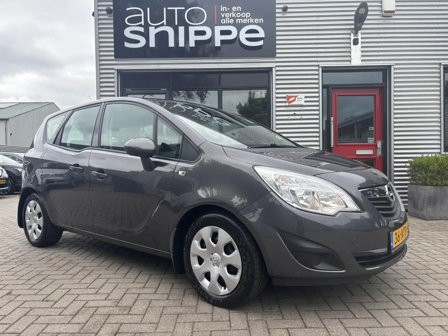 Opel Meriva 1.4 Edition -AIRCO-CRUISECONTROL-ISOFIX-ORIGINEEL Grijs - 2