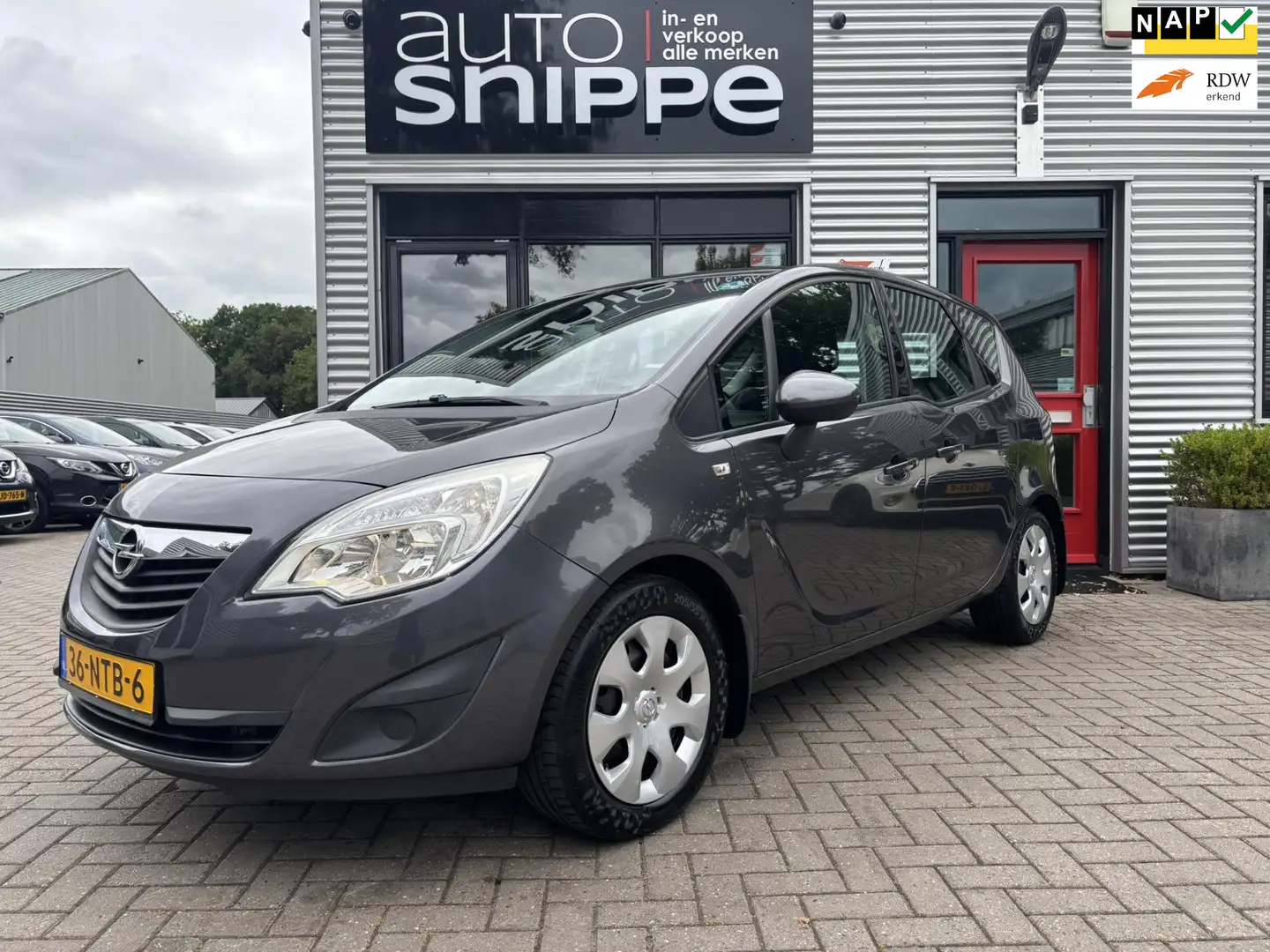 Opel Meriva 1.4 Edition -AIRCO-CRUISECONTROL-ISOFIX-ORIGINEEL Grijs - 1
