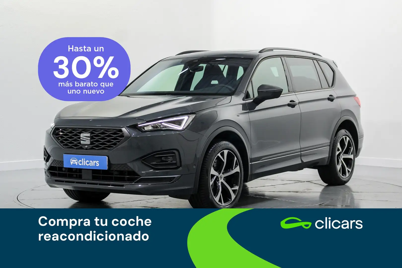 SEAT Tarraco 2.0TDI S&S FR DSG 4Drive 200 Gris - 1