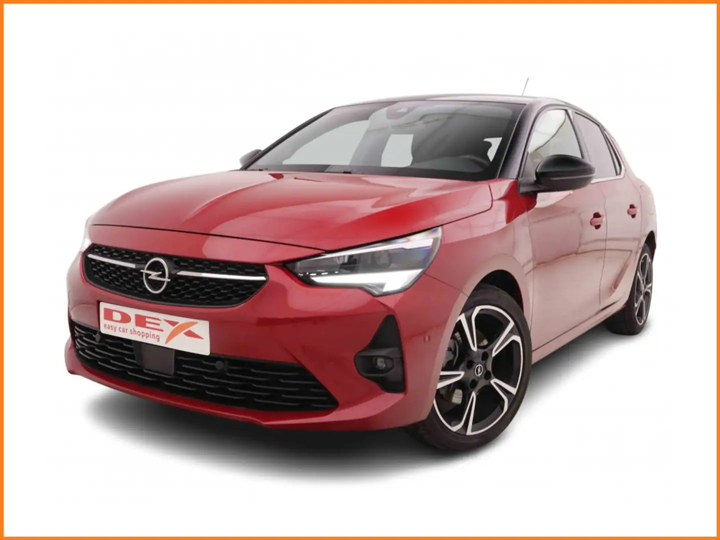 Opel Corsa 1.2 T 100 GS Line Rood - 1