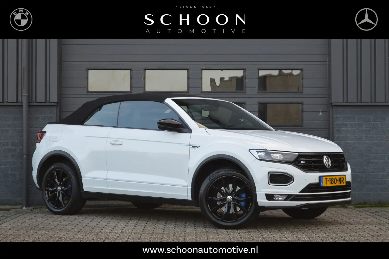 Volkswagen T-Roc Cabrio 1.5 TSI R-Line | ACC | CAMERA | LEDER | Blanc - 1