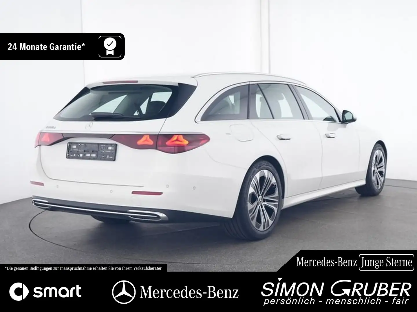 Mercedes-Benz E 220 T d Ava Pano AHK MBUX Distr Kamera LED 19" Weiß - 2