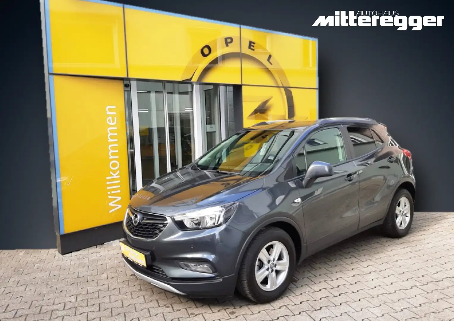 Opel Mokka X 1.4 Start/Stop ON - Kamera, LHZ/SHZ, Klima-AT,... Grijs - 1