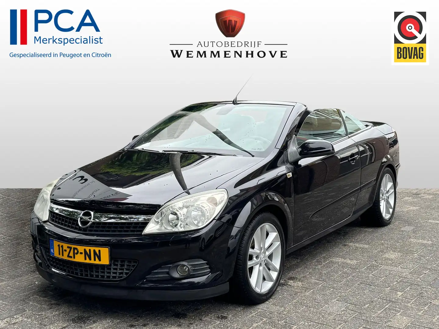 Opel Astra TwinTop 1.8 Enjoy Airco/Cabrio/Lichtmetalen velgen Zwart - 1