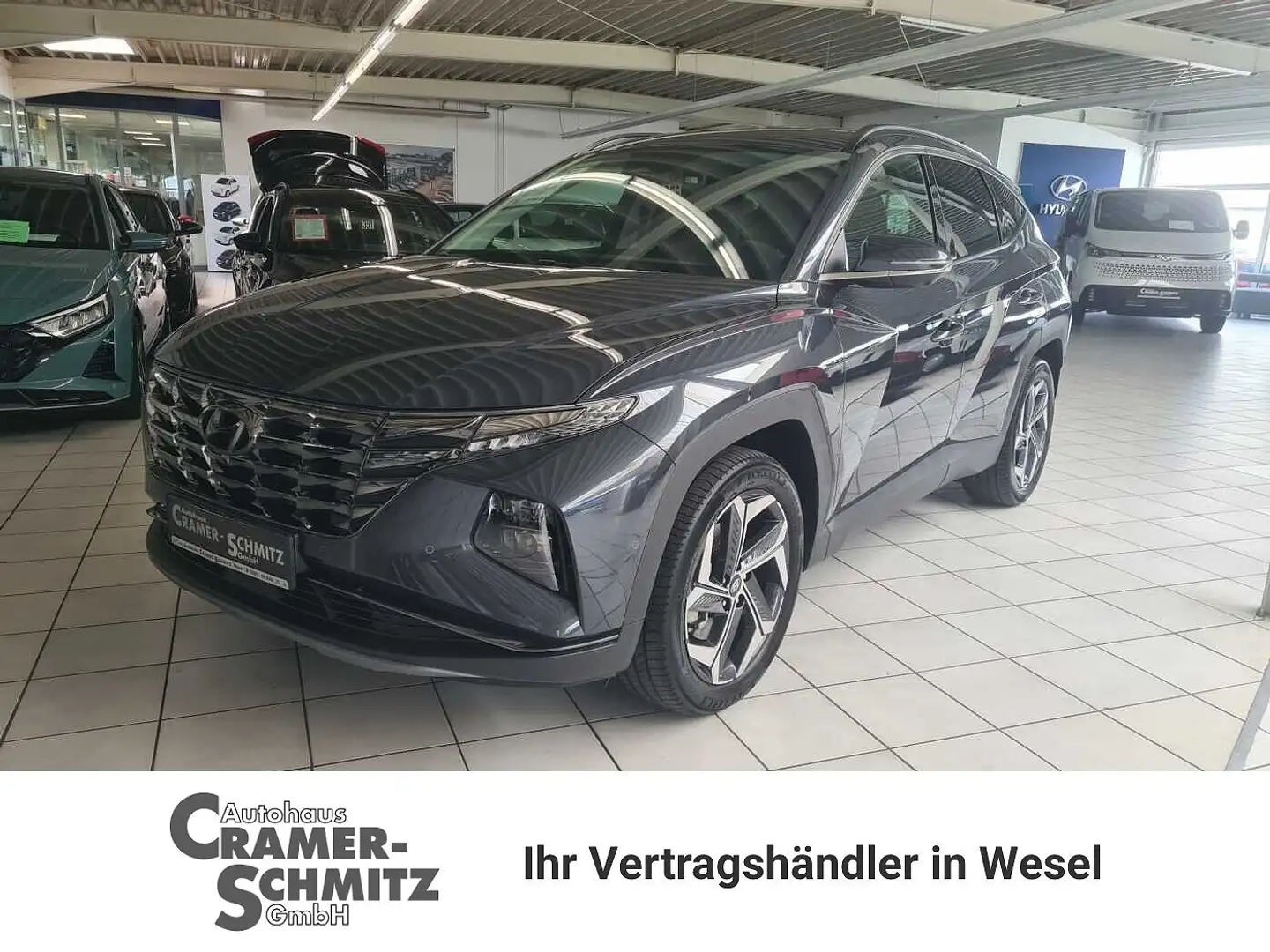 Hyundai TUCSON Plug-In Hybrid 1.6 T-GDi Plug-in-4WD Prime Grau - 1