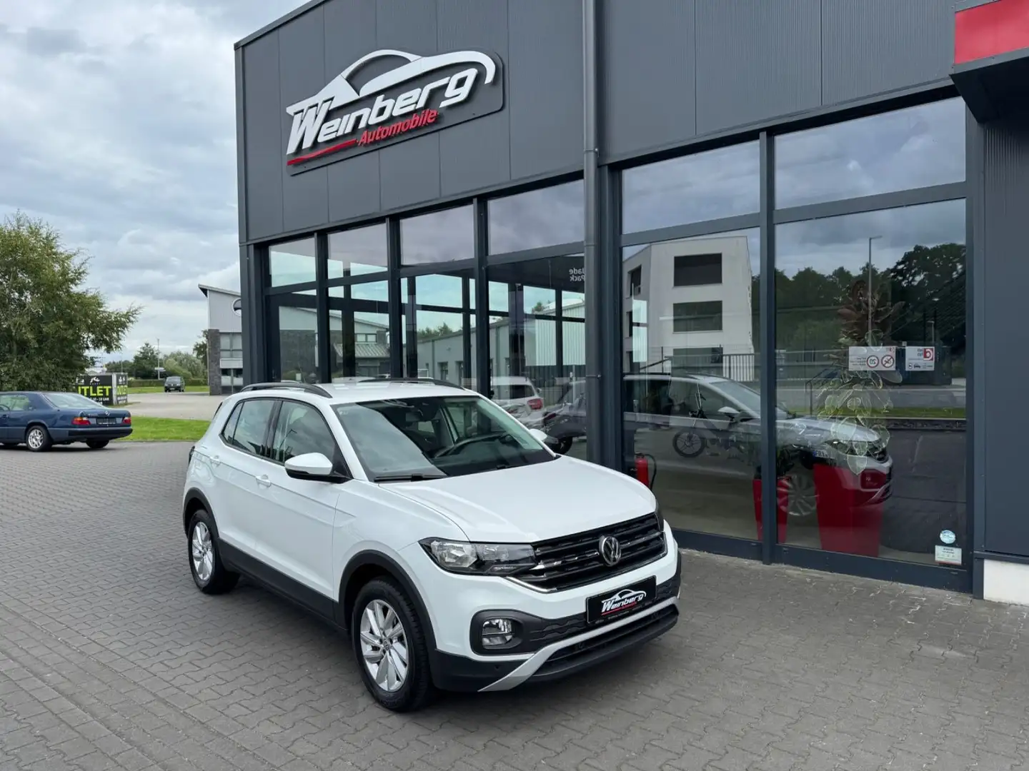Volkswagen T-Cross Life-Tempomat-PDC-wenig Kilometer Weiß - 1