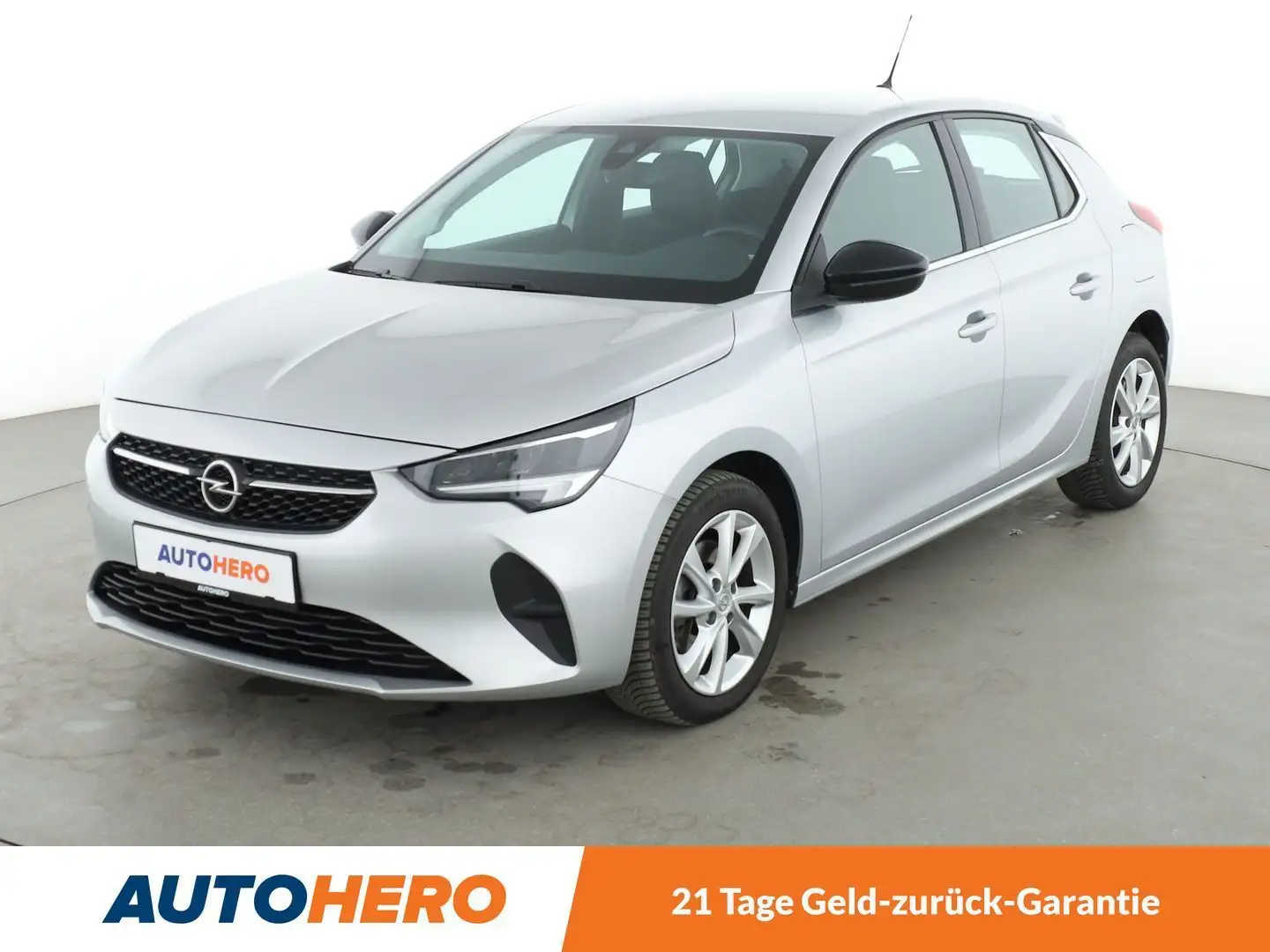 Opel Corsa 1.2 Turbo Elegance*NAVI*TEMPO*CAM*PDC*SHZ* Plateado - 1