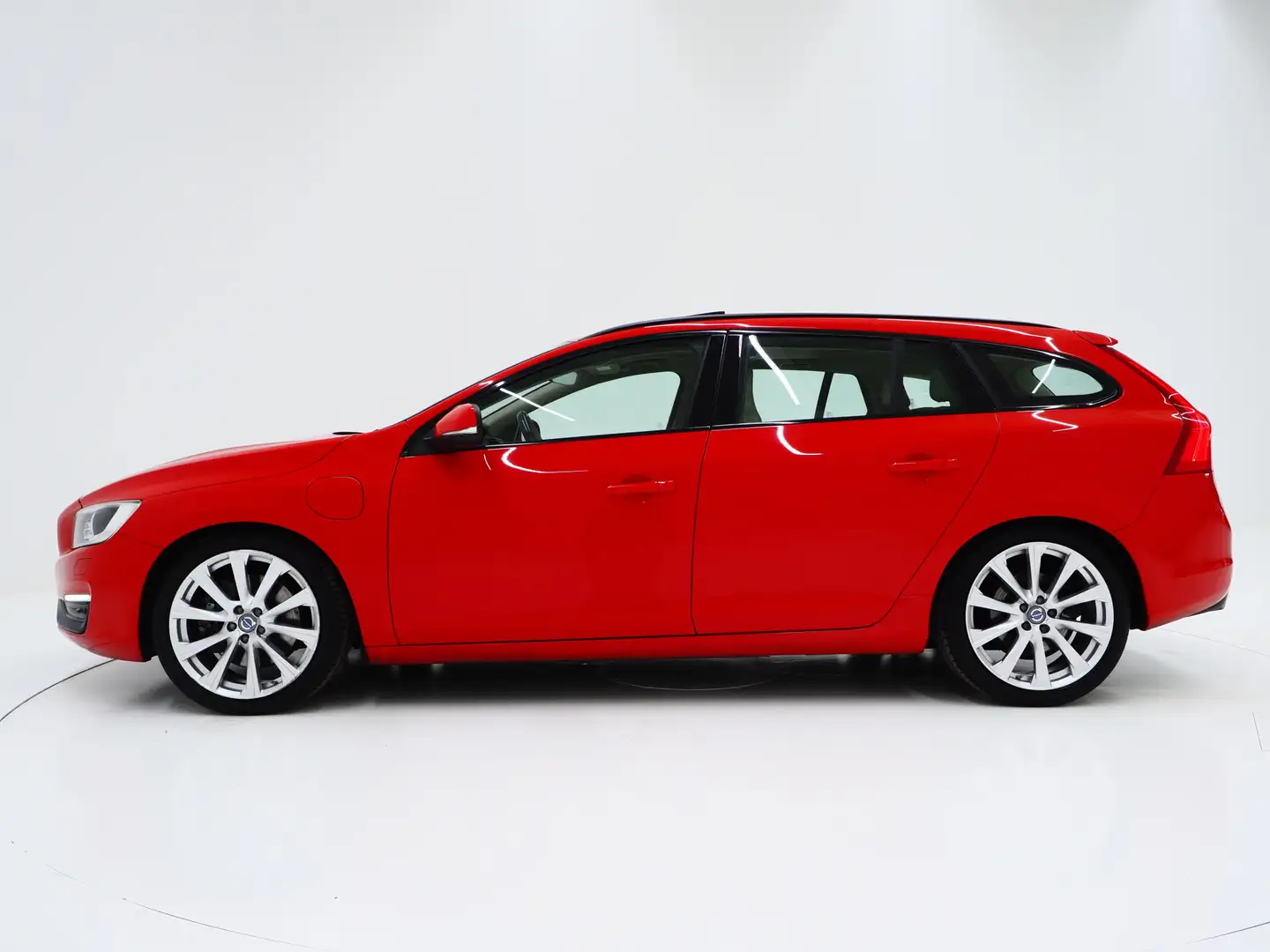 Volvo V60 2.4 D6 Twin Engine Polestar | Schuifdak | Leder | Rouge - 2