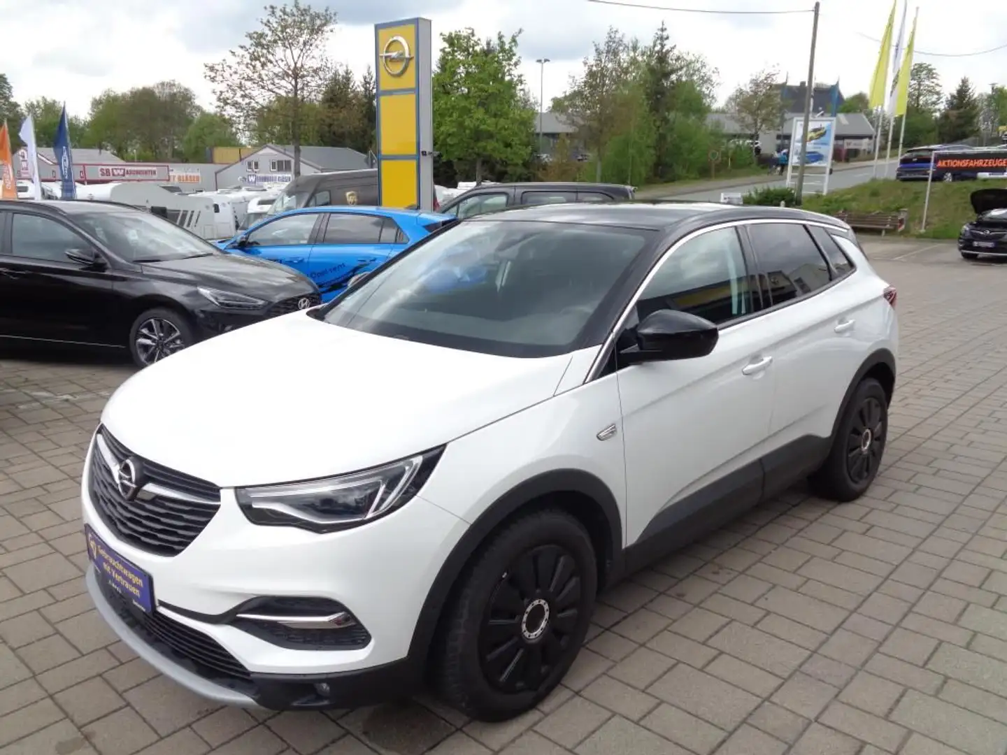 Opel Grandland X GRANDLAND X 1.2 96 kW 130 PS Klimaautomatik, DAB Blanc - 1