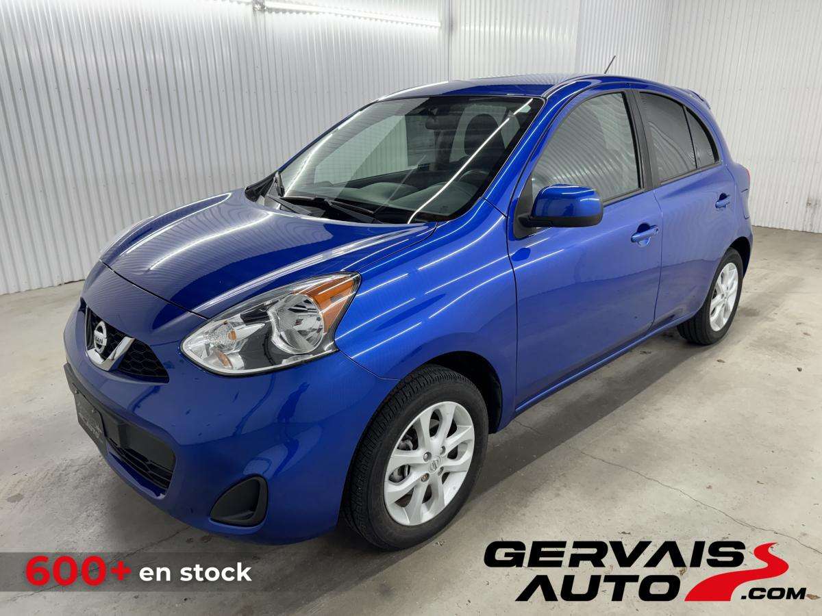 2019 Nissan Micra SV Ensemble Style Mags A/C Caméra *Bas kilométrage*