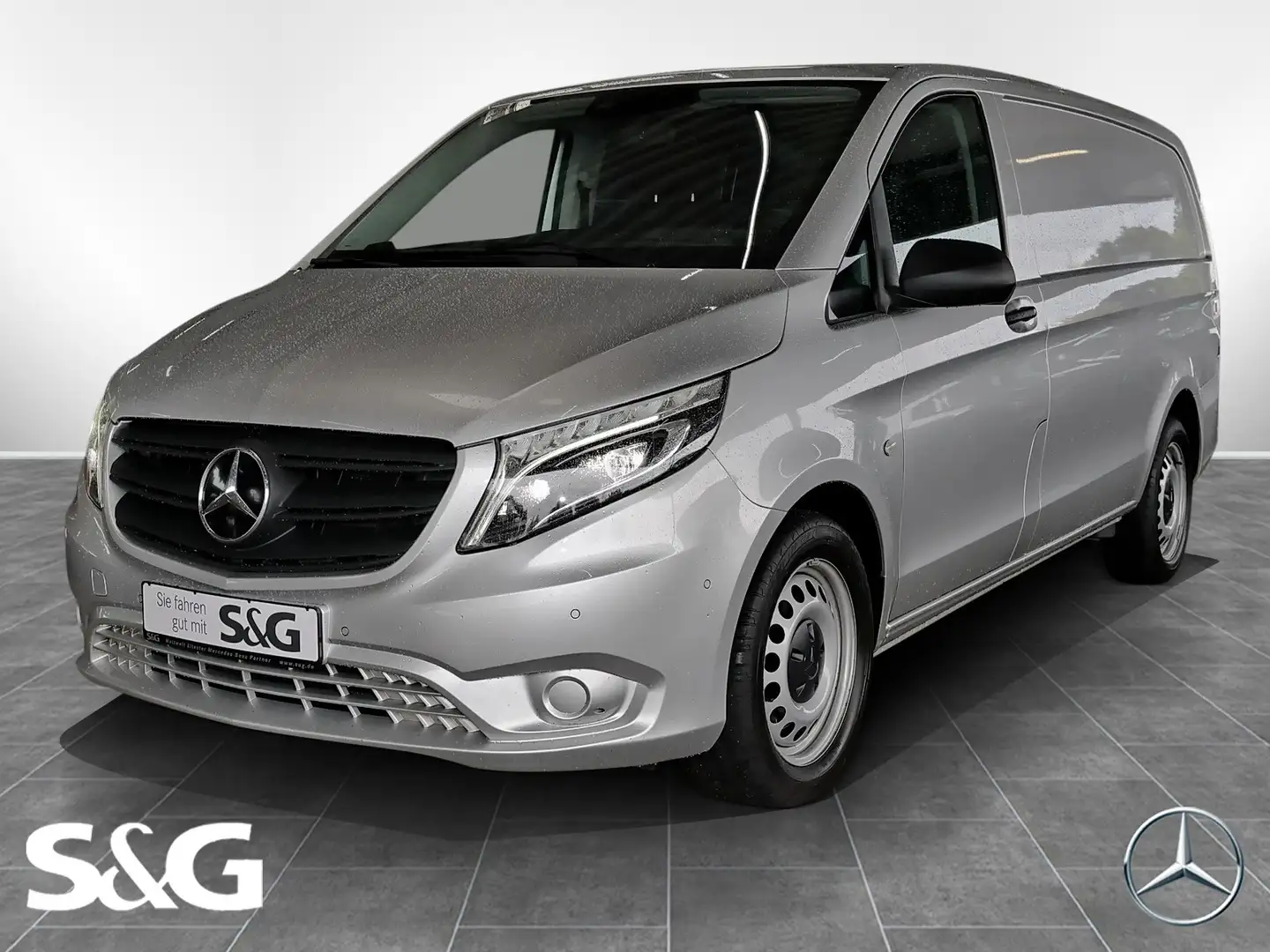Mercedes-Benz Vito 119 CDI Kasten Lang Argent - 1