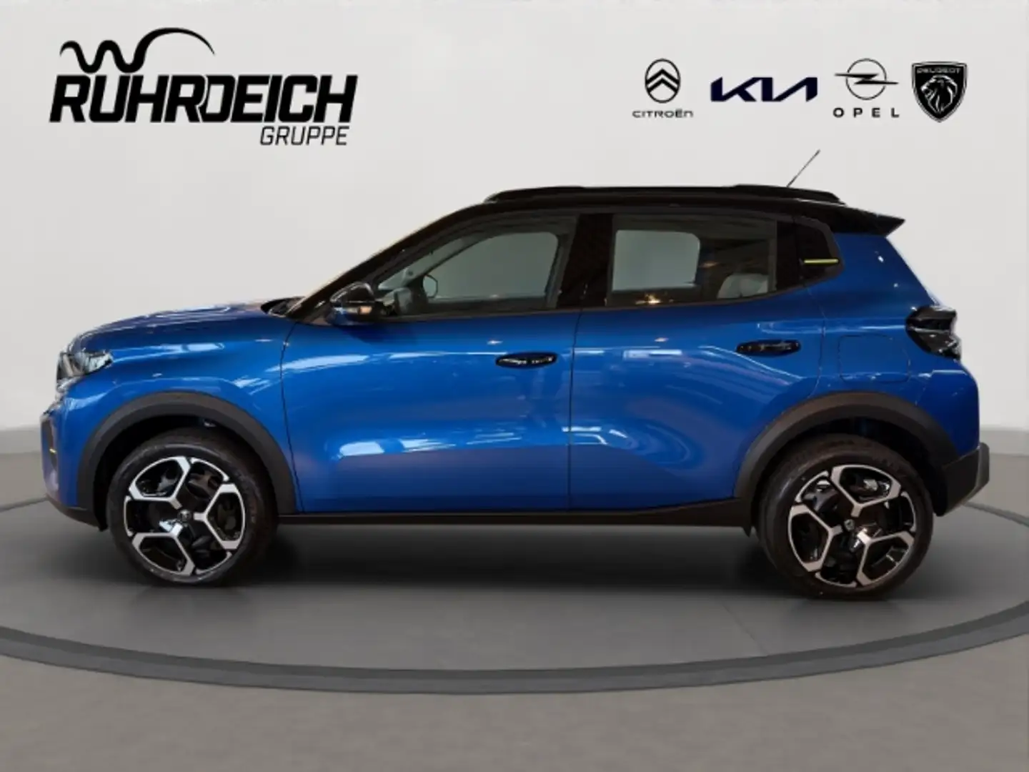 Citroen C3 PLUS Mild-Hybrid 110 Winterpaket HUD LED Apple Car Blau - 2