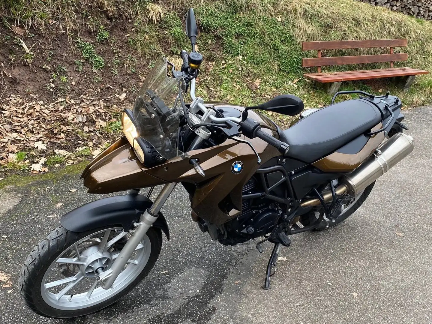 BMW G 650 GS Twin Brown - 2
