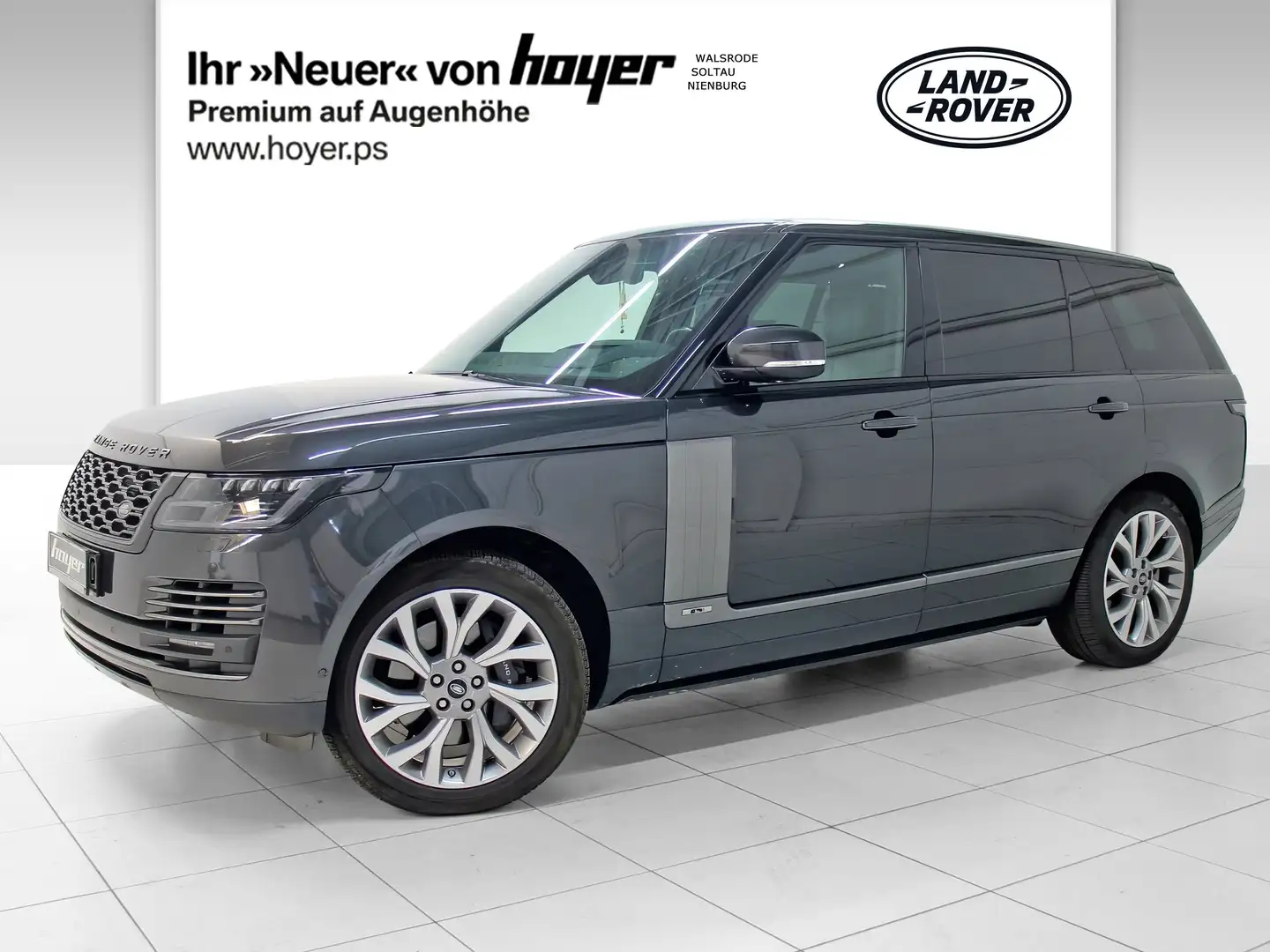 Land Rover Range Rover 3.0 D350 Autobiography (LWB) AHK Pano Trittbretter Grau - 1