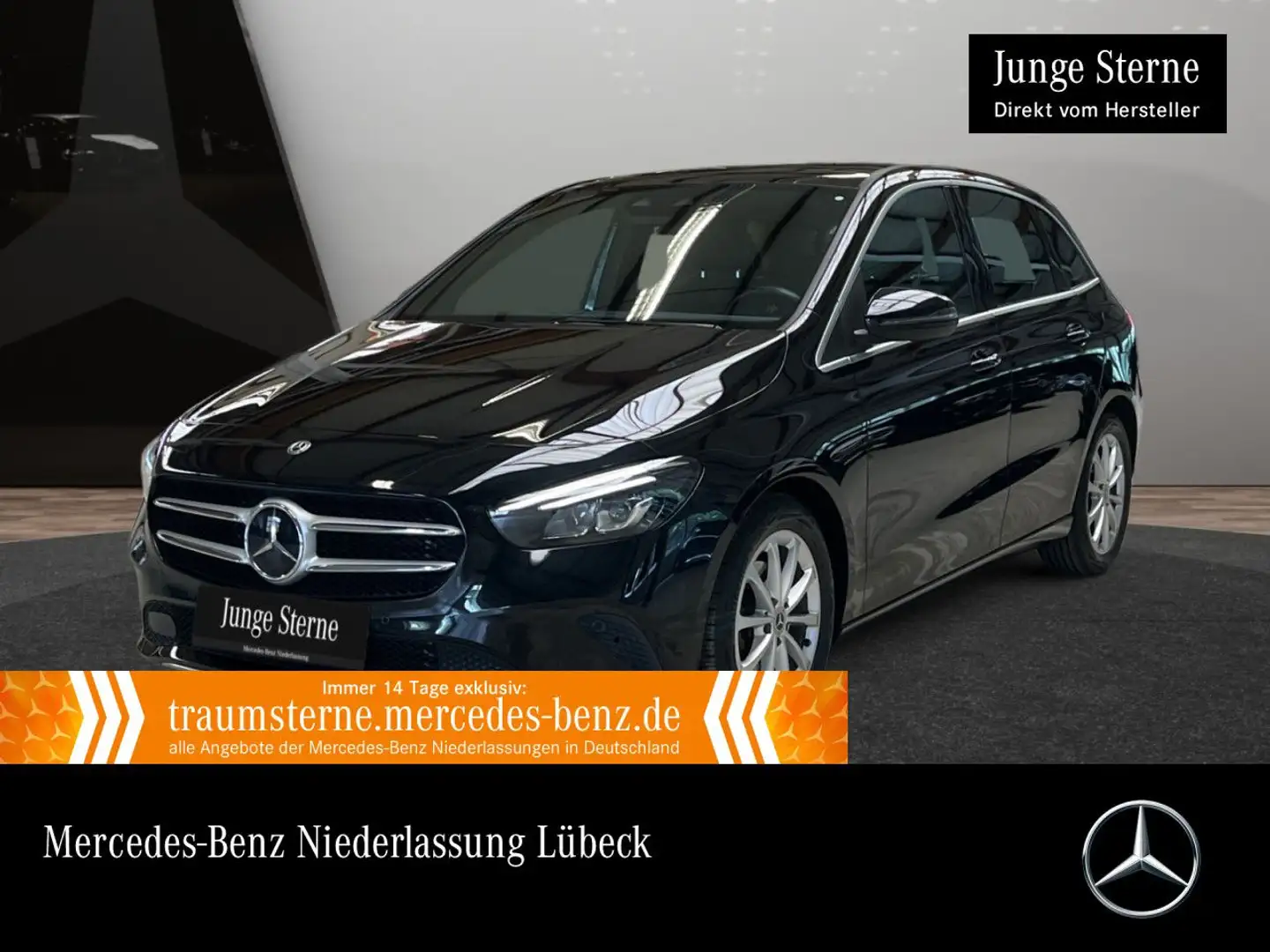 Mercedes-Benz B 200 d PROGRESSIVE+PANO+LED+STHZG+FAHRASS+8G Noir - 1