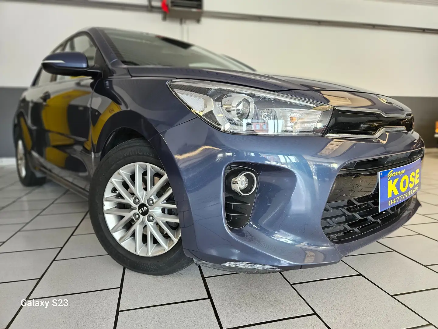 Kia Rio 1.0 T-GDi CLIMATISATION/CARPLAY//GARANTIE/CAR-PASS Bleu - 2