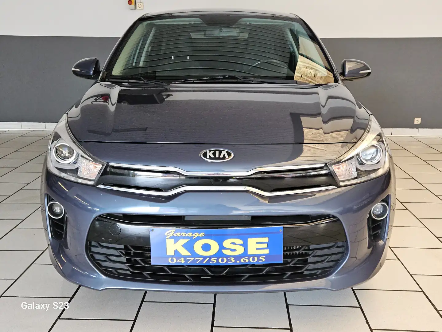 Kia Rio 1.0 T-GDi CLIMATISATION/CARPLAY//GARANTIE/CAR-PASS Blauw - 1