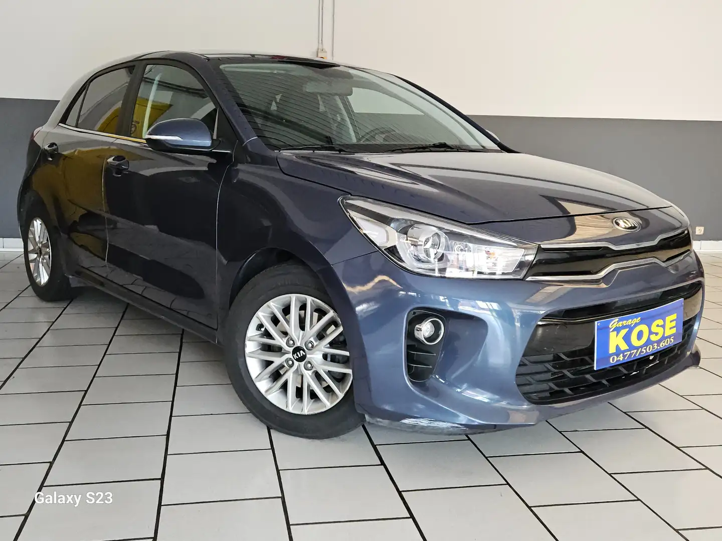 Kia Rio 1.0 T-GDi CLIMATISATION/CARPLAY//GARANTIE/CAR-PASS Bleu - 1