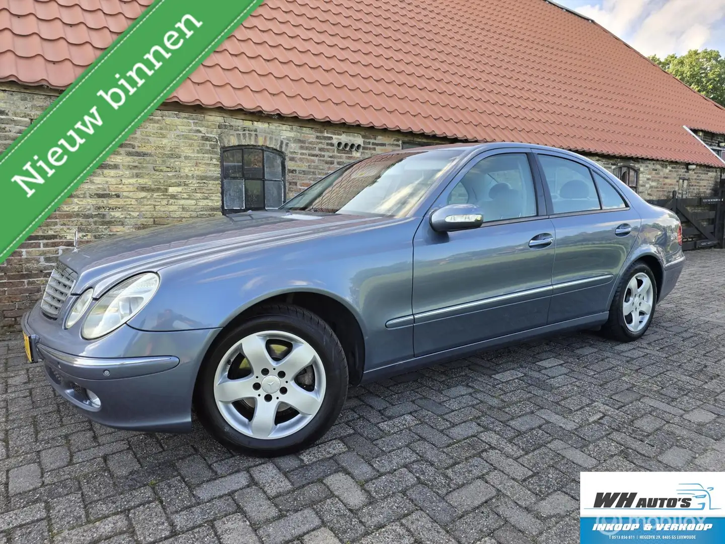 Mercedes-Benz E 200 K. Elegance Blauw - 1