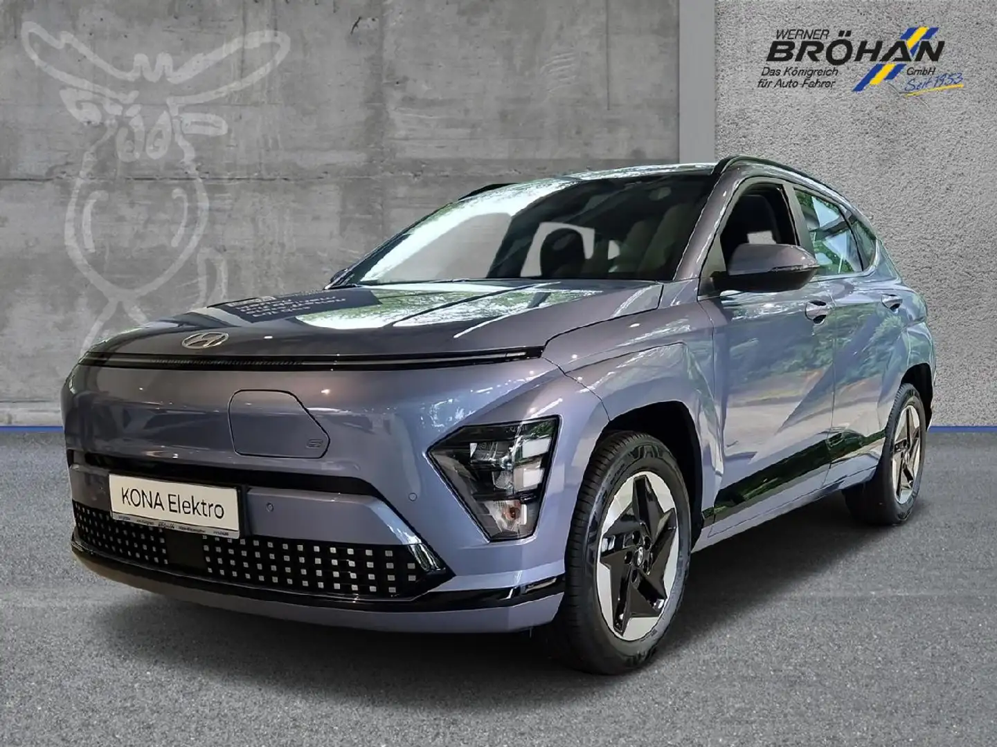 Hyundai KONA Advantage Elektro 2WD Blau - 1