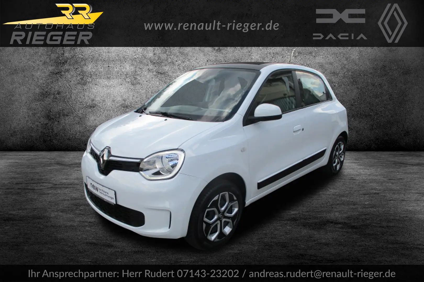 Renault Twingo Equilibre Electric Blanc - 1