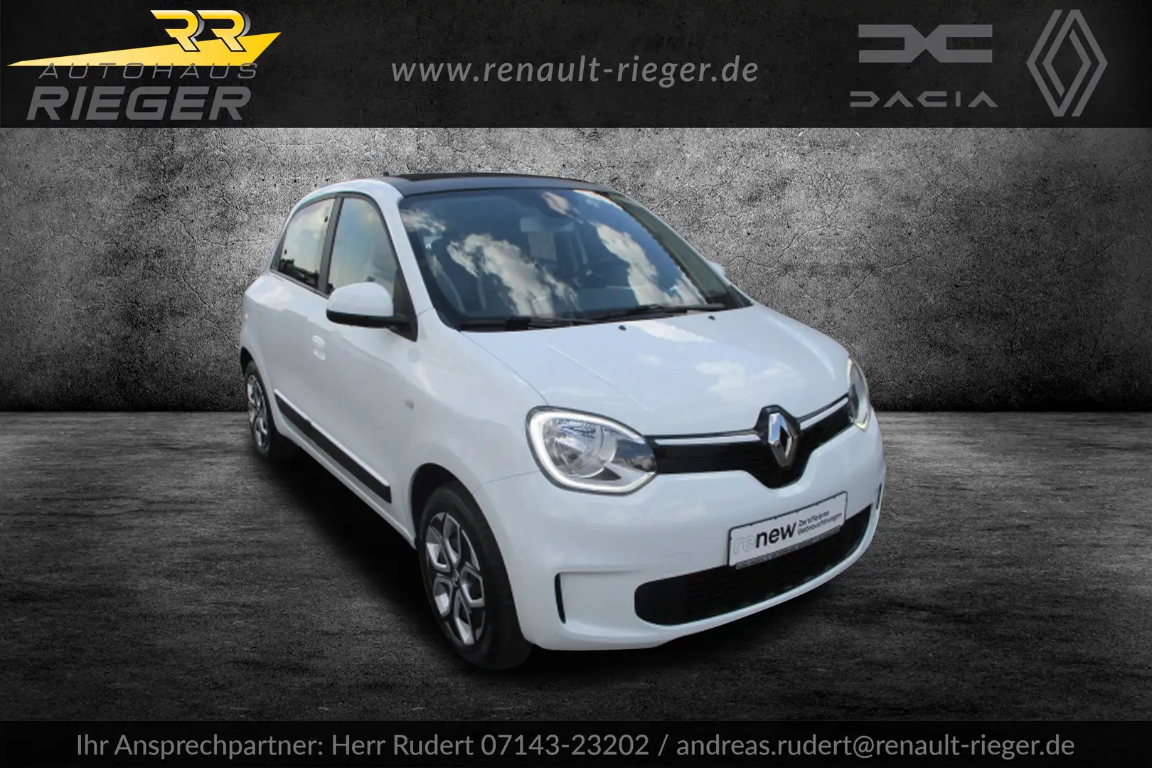 Renault Twingo Equilibre Electric Blanc - 2
