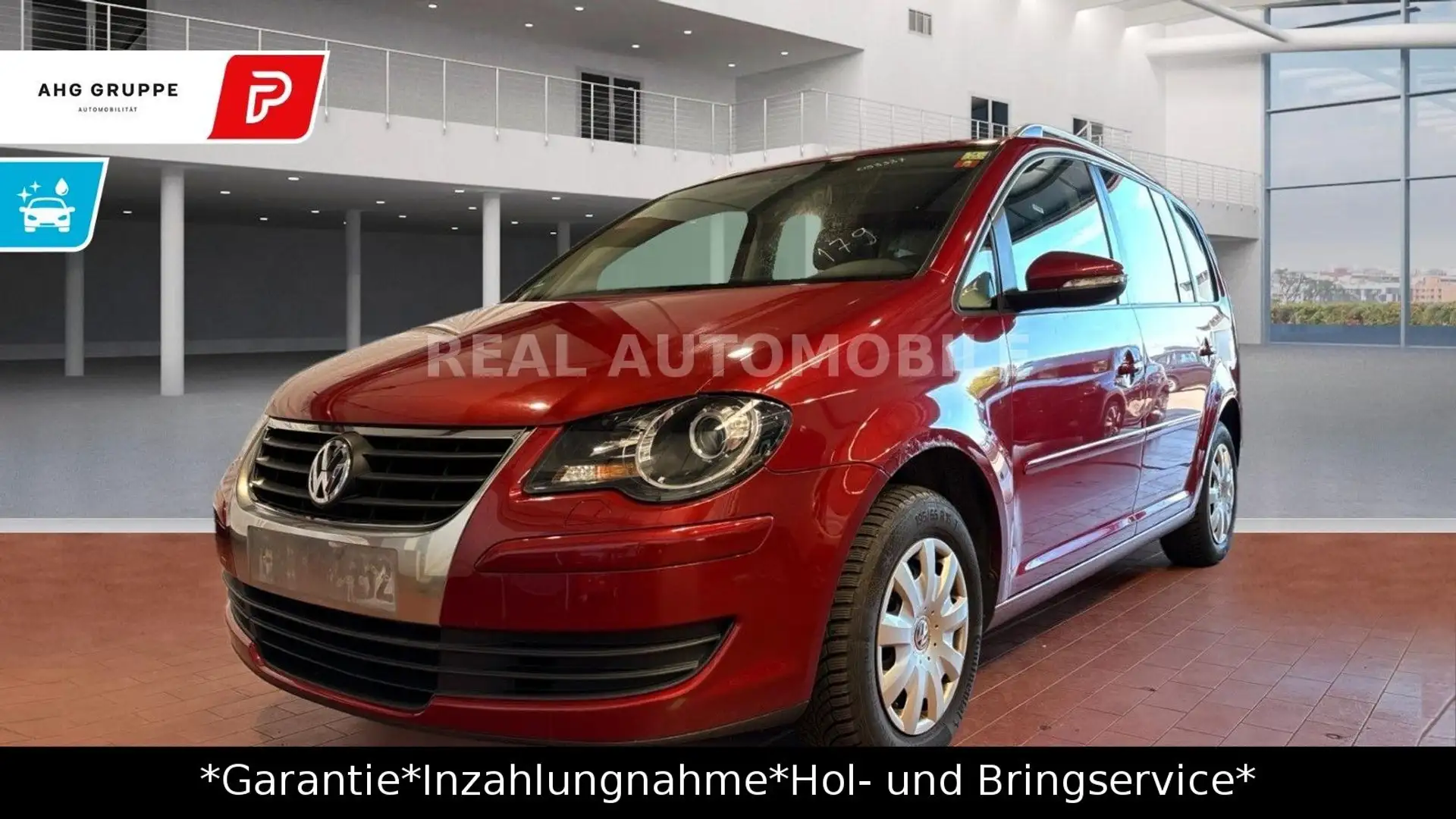 Volkswagen Touran 1.4 TSI DSG *1.HAND*TÜV NEU*SCHECKHEFT* Rot - 1