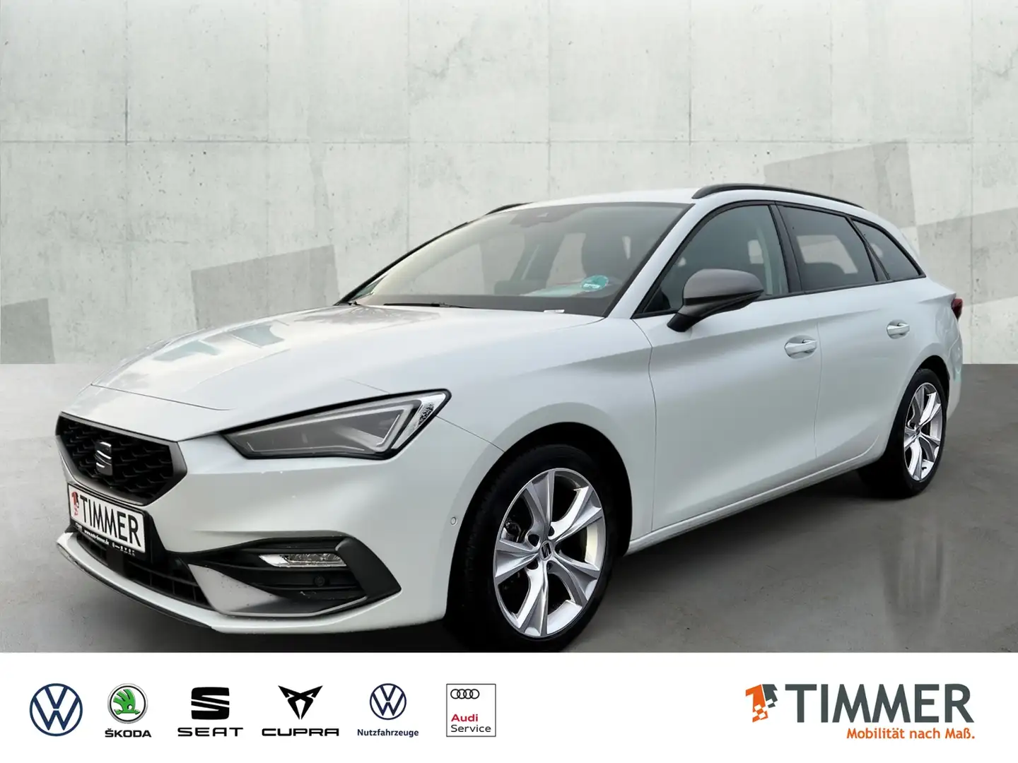 SEAT Leon SP FR 1.5eTSI 110kW (150PS)*DSG*SHZ*RFK*GJR*NAVI* Weiß - 1