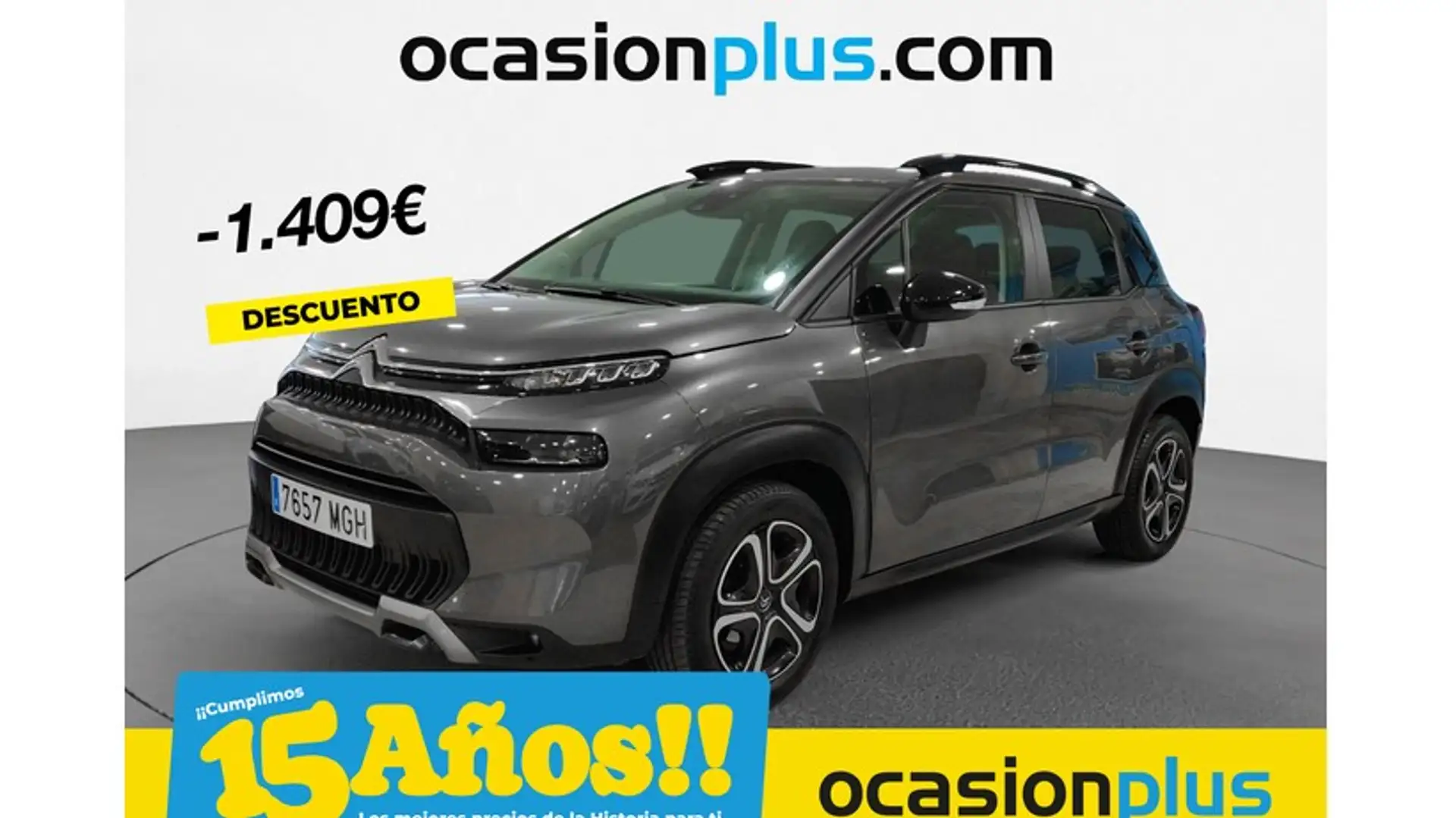 Citroen C3 Aircross BlueHDi S&S Feel Pack 110 Gris - 1
